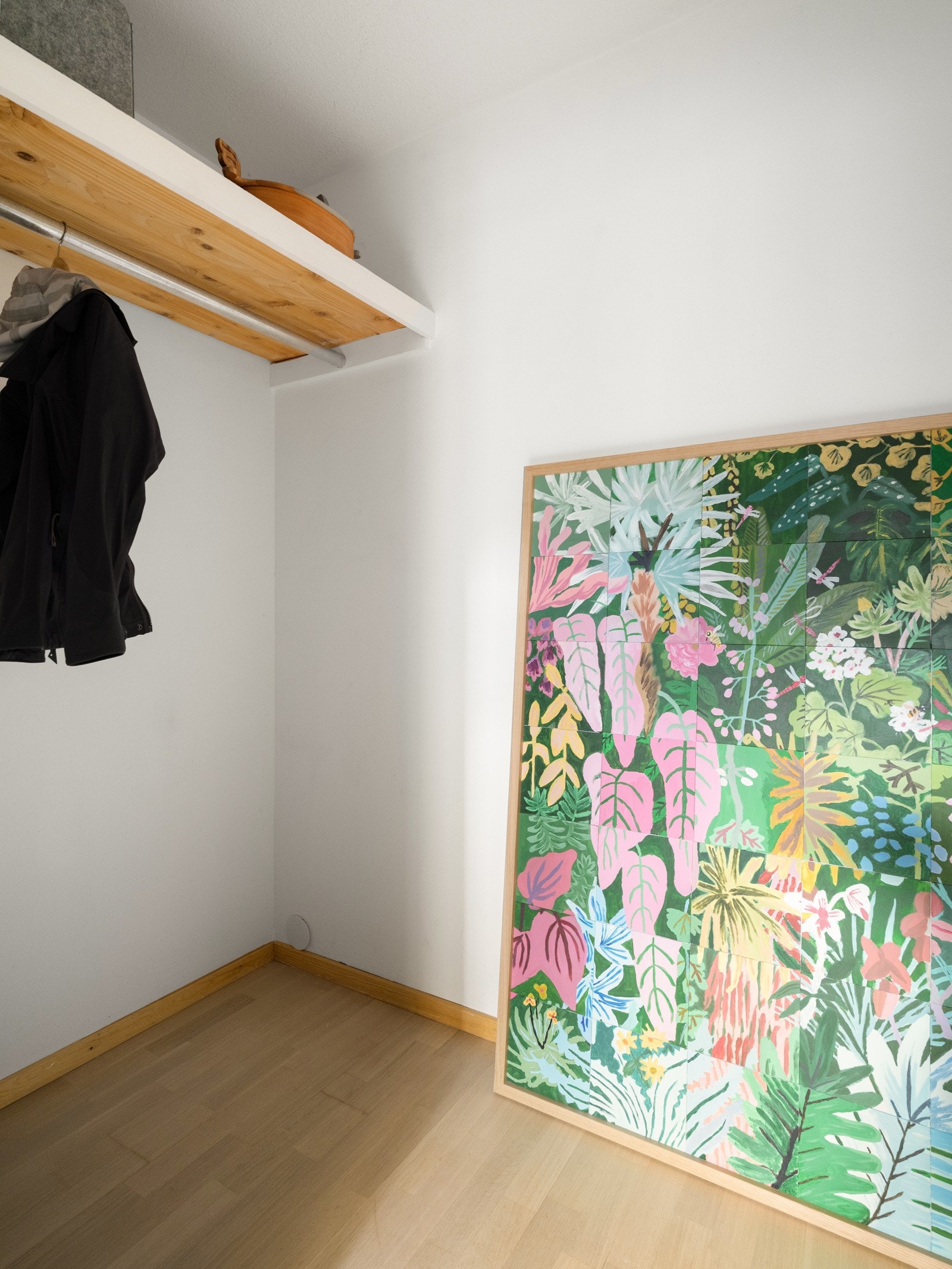 Her er det i hvert fall mengder av plass til klær eller annet du ønsker å lagre lett tilgjengelig. Galleribilde