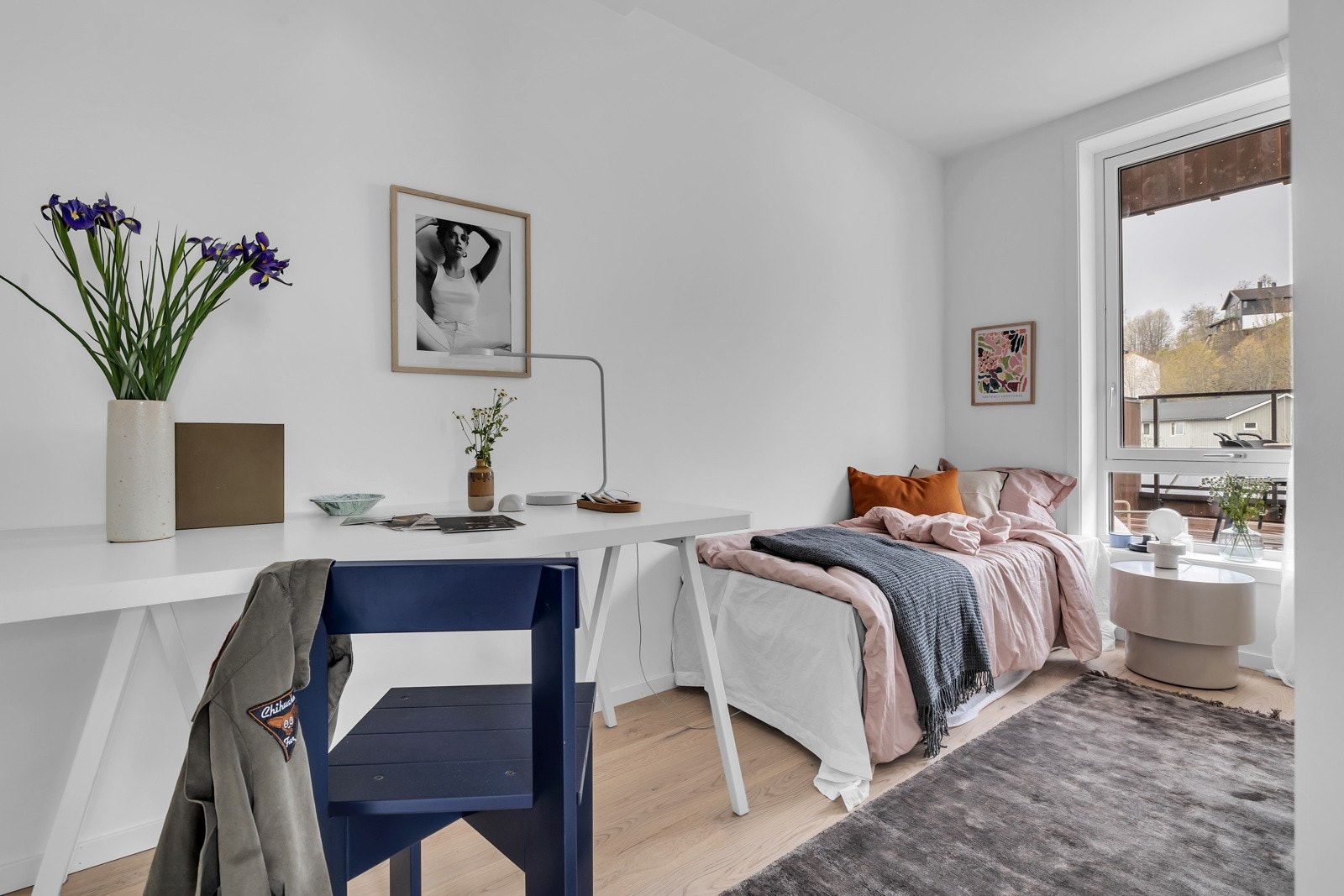 Soverommet er på 8.1m2 Galleribilde