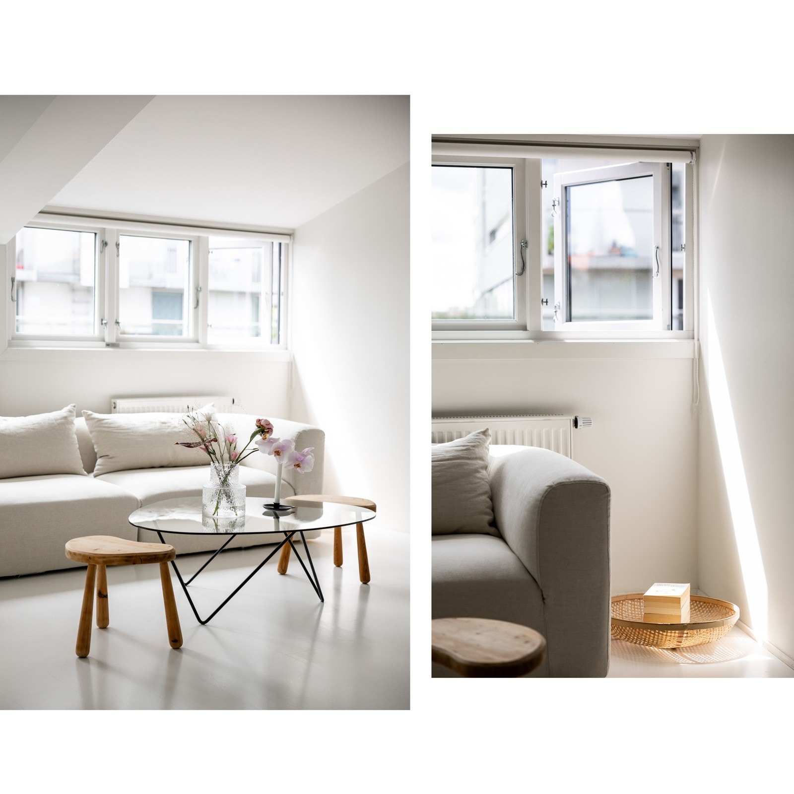 Et moderne hjem i et ærverdig bygg fra 1899. Omgjort til leilighet i 2014. Galleribilde