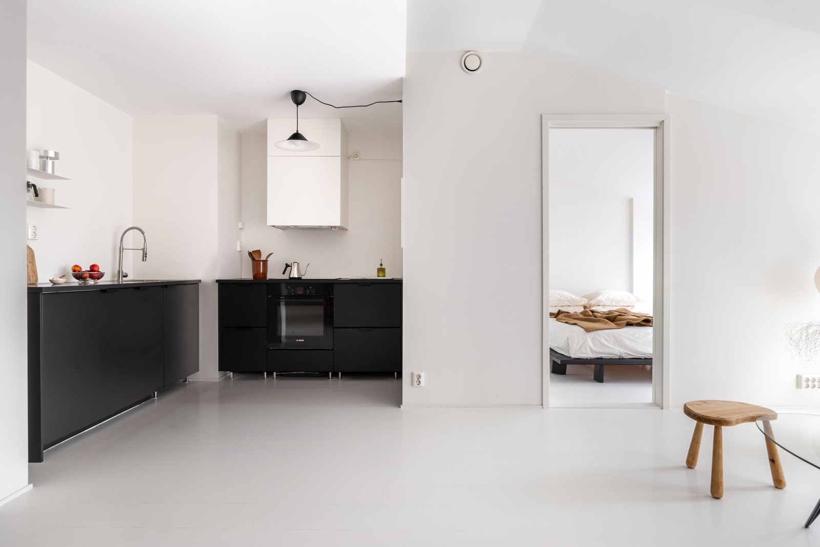 Leiligheten er sydvendt, og har sol fra morgen til kveld. Galleribilde