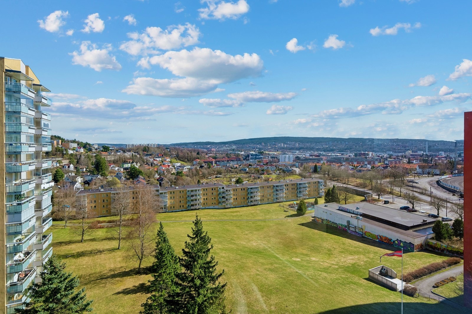 Flotte grøntområder og nærhet til marka Galleribilde