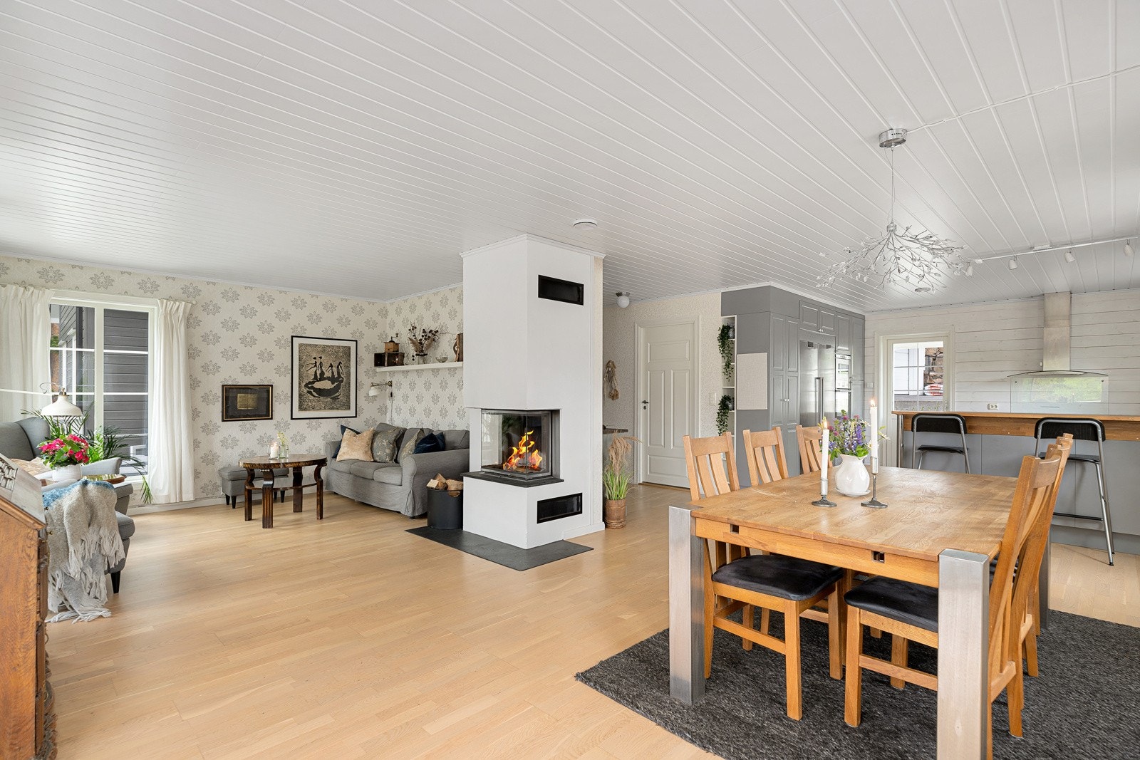 Boligen har en svært god planløsning som gjør den til en drøm å innrede. Galleribilde