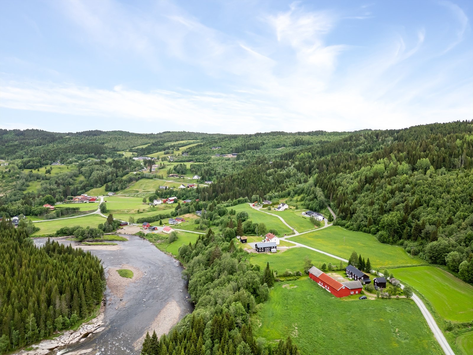 Dronefoto Galleribilde