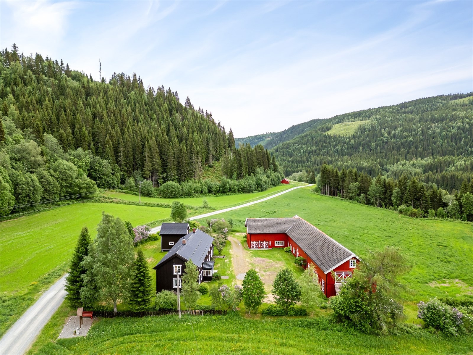 Dronefoto Galleribilde