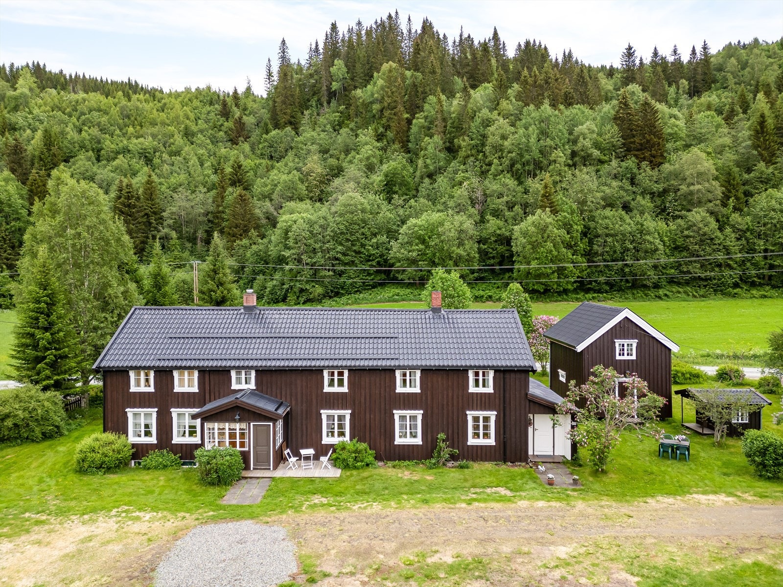 Dronefoto Galleribilde