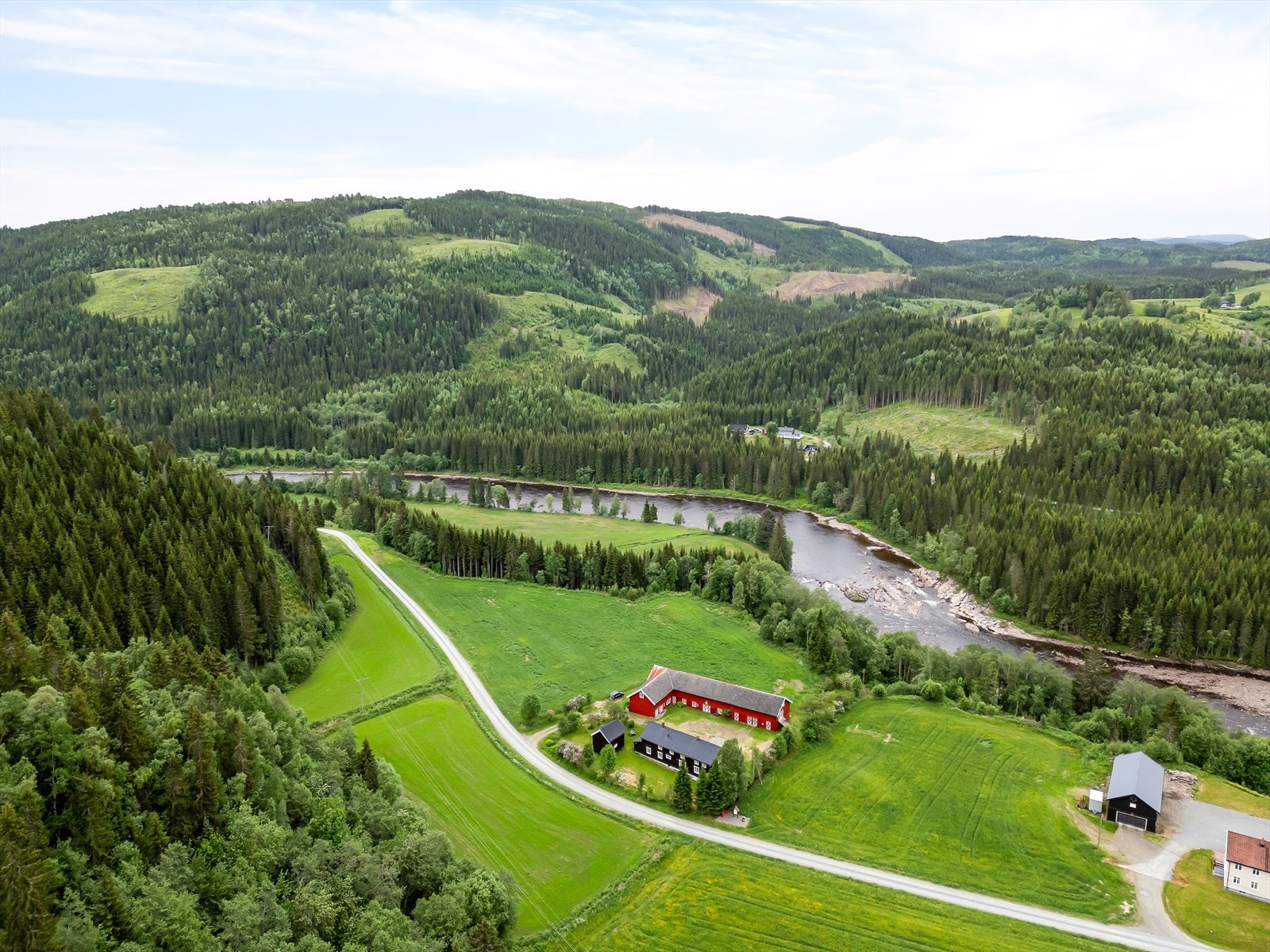 Dronefoto Galleribilde