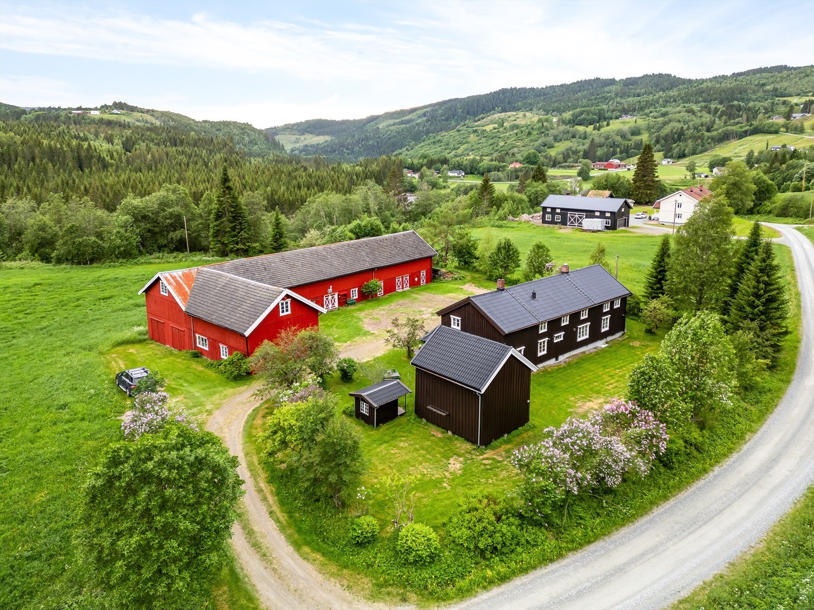 Dronefoto Galleribilde