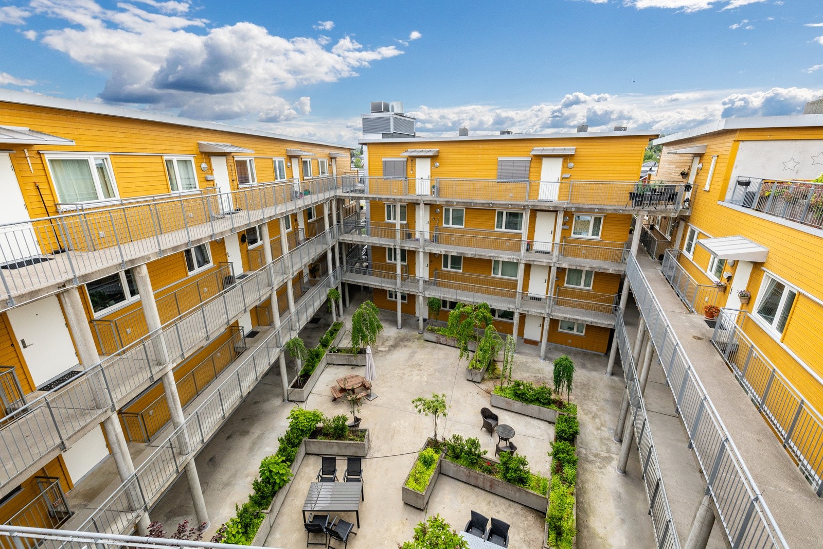 Bakgården Galleribilde