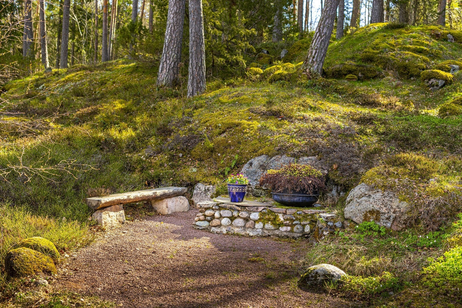 En koselig sitteplass Galleribilde