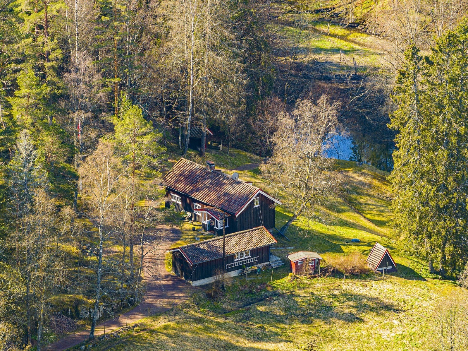 Sett ovenfra Galleribilde