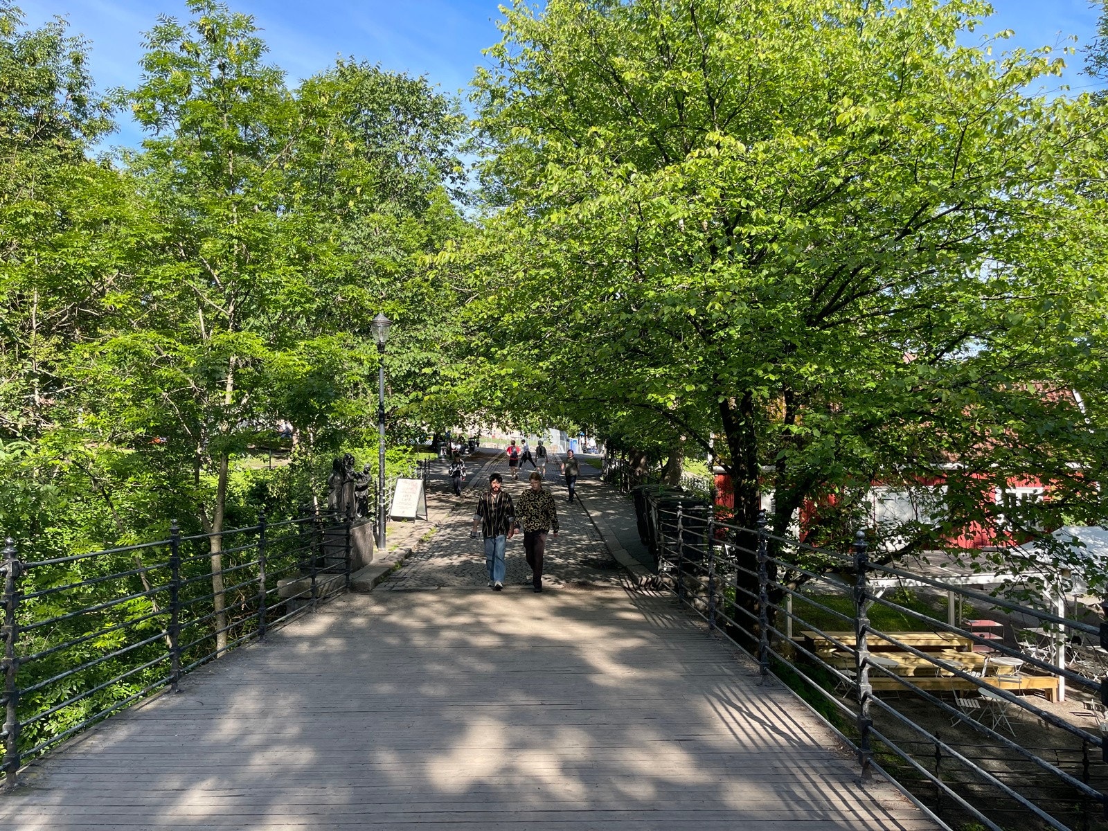 Få minutters gange til Akerselva. Galleribilde