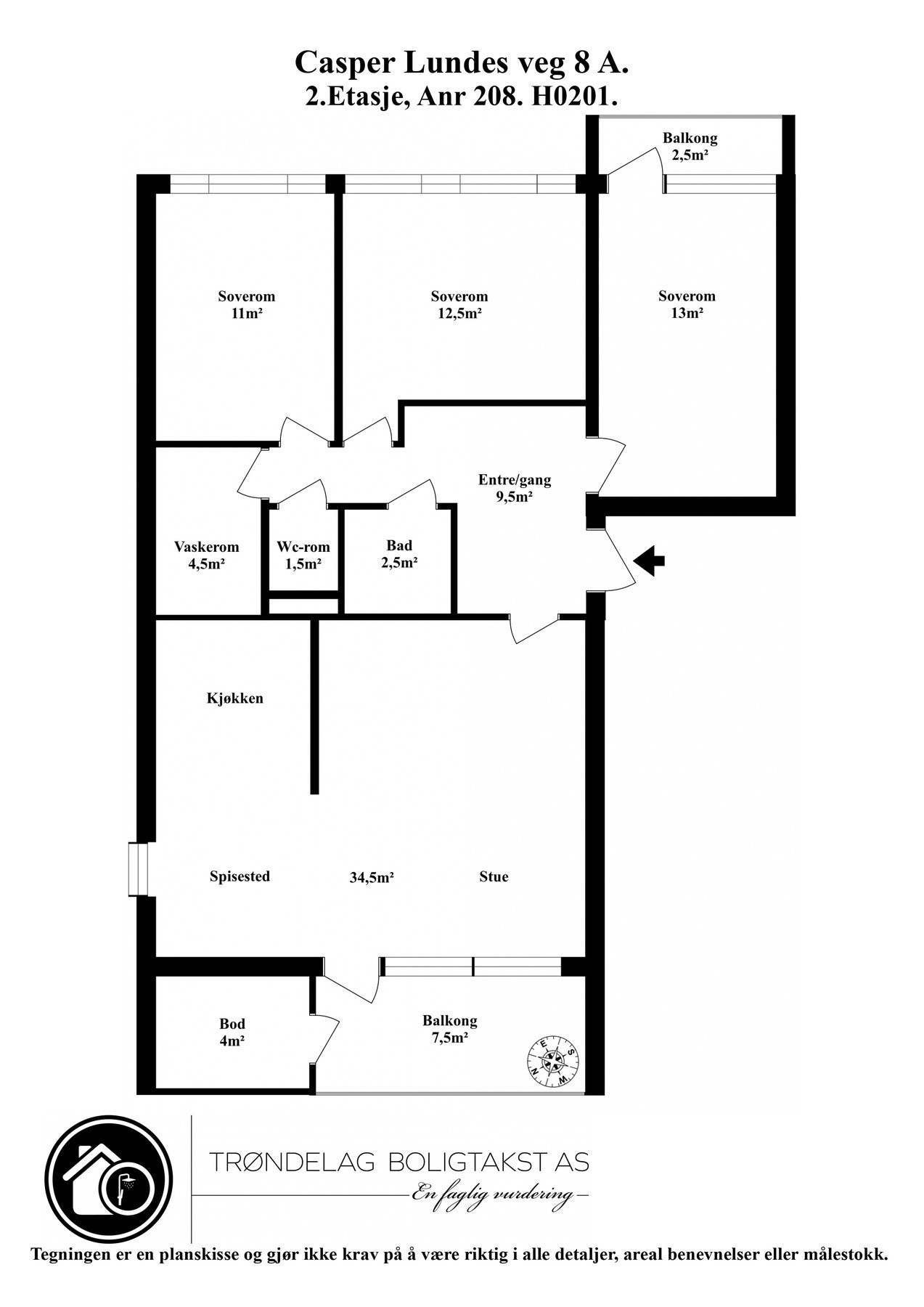 Planskisse. Galleribilde