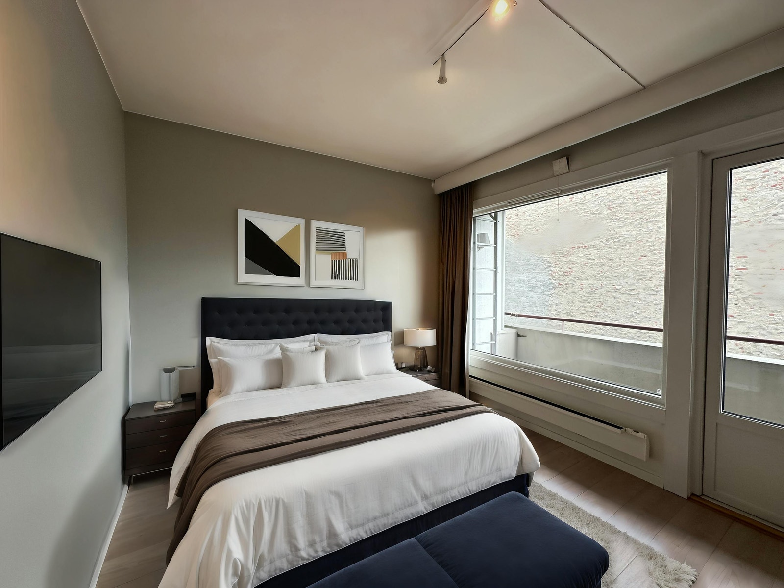 Virtuell styling - leiligheten er umøblert. Galleribilde