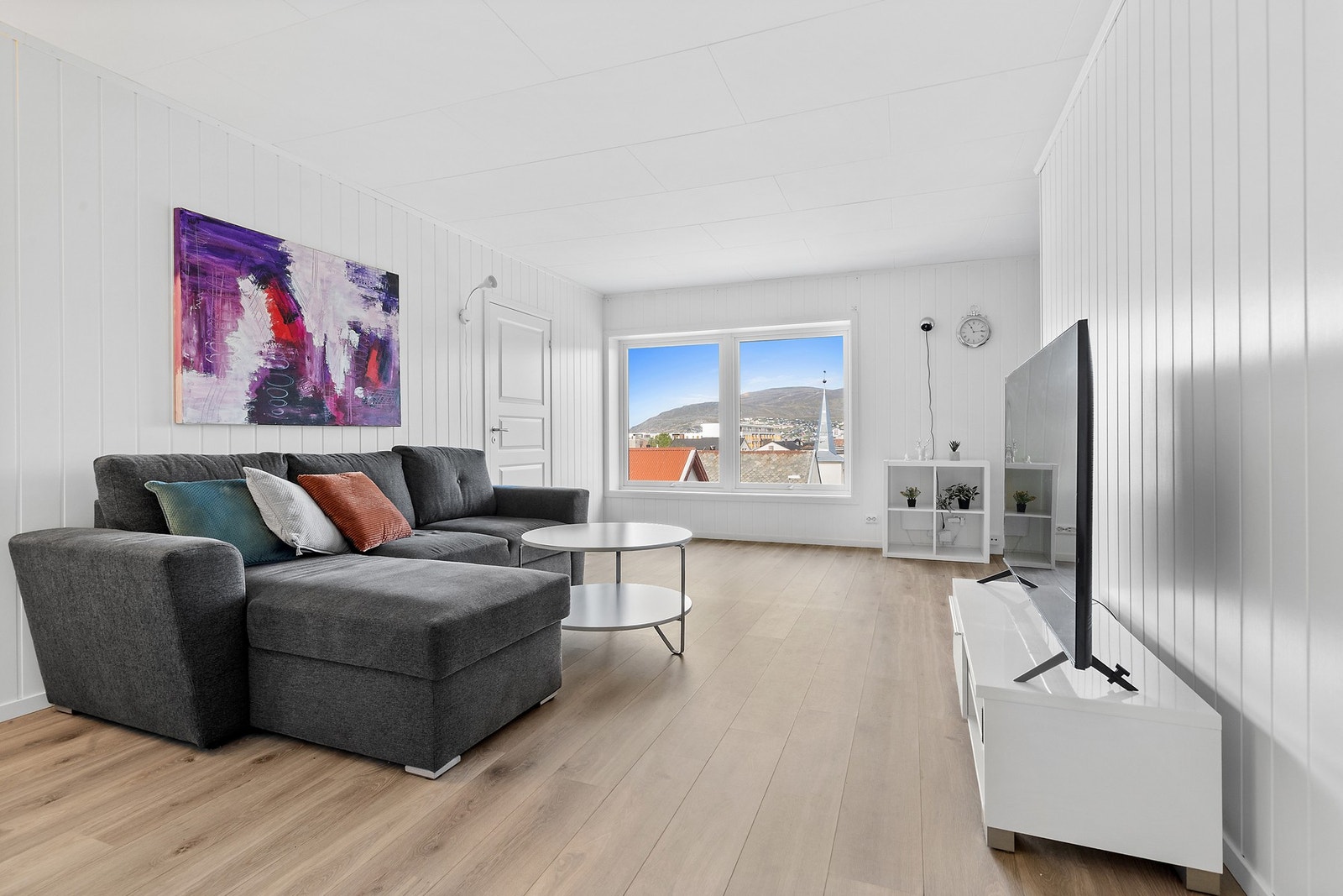 Moderne stue Galleribilde