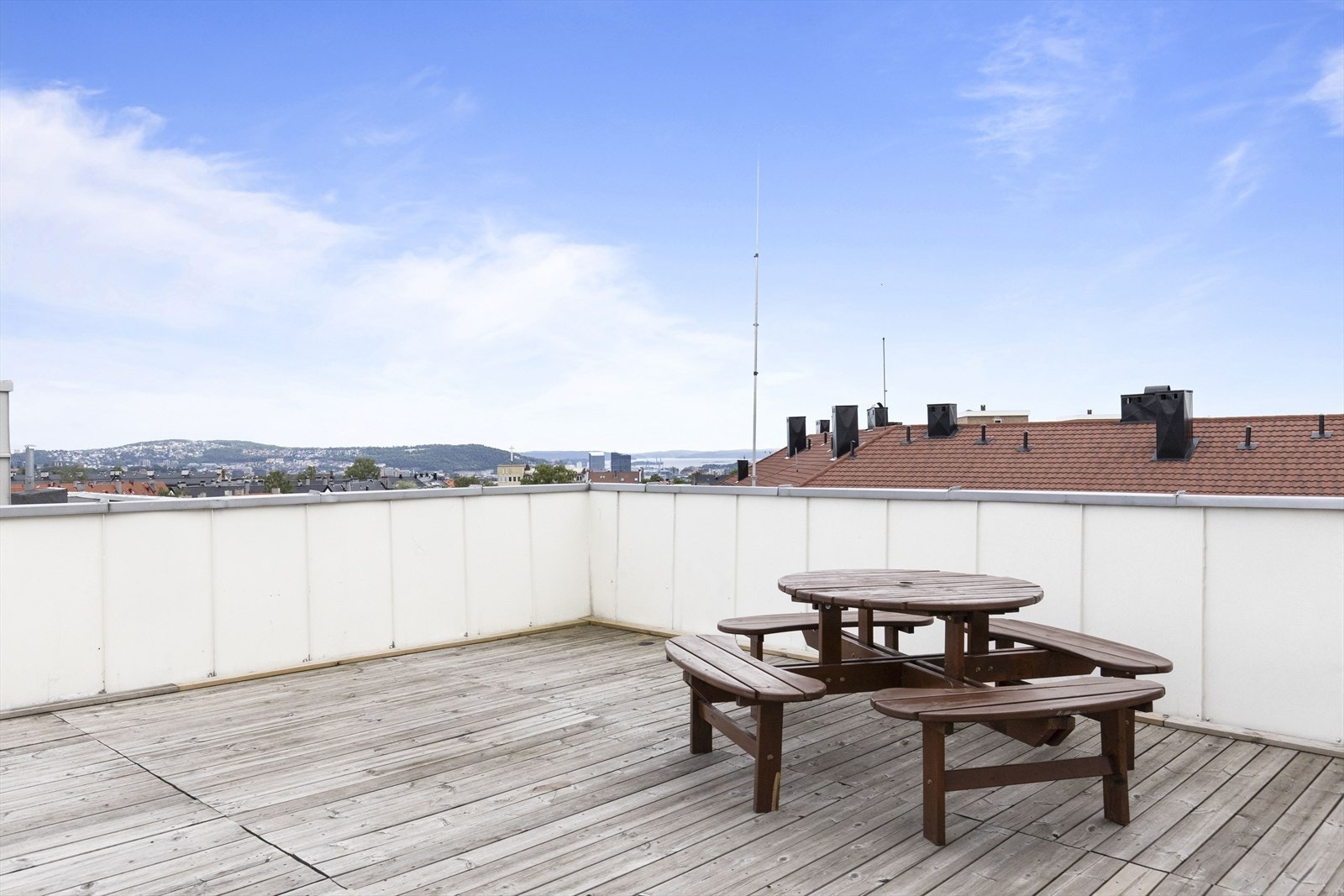 Borettslaget har to flotte felles takterrasser. Galleribilde