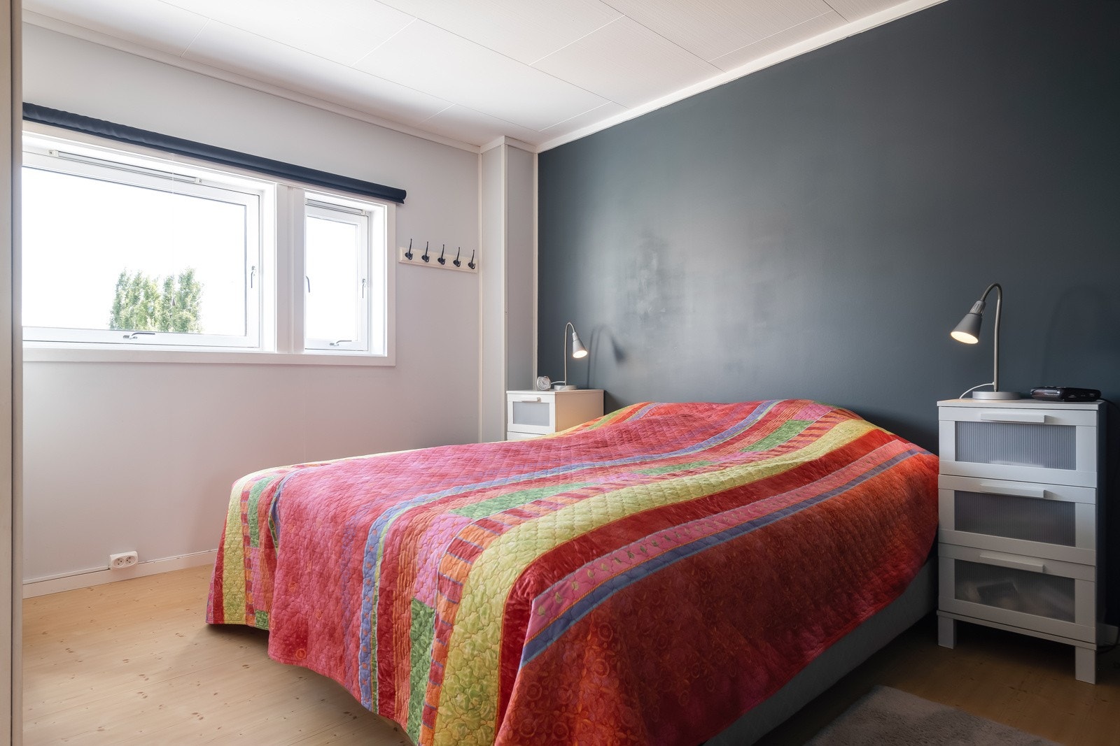 Her fra soverommet på 10,9m². Galleribilde