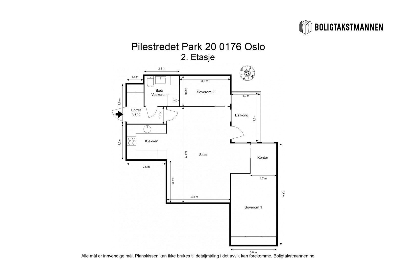 Plantegning. Galleribilde