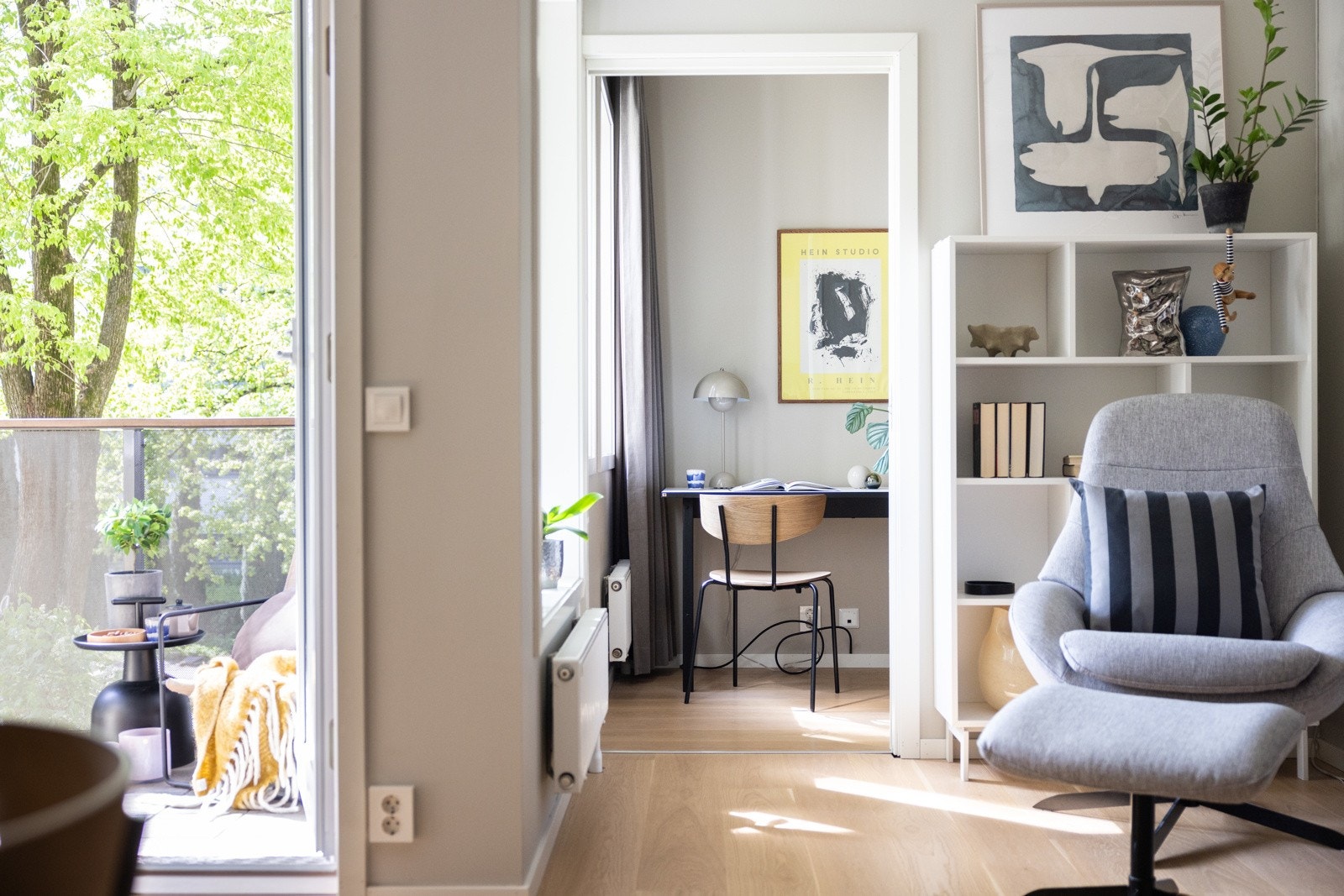 Stille og rolig - her kan du kose deg i godstolen! Galleribilde