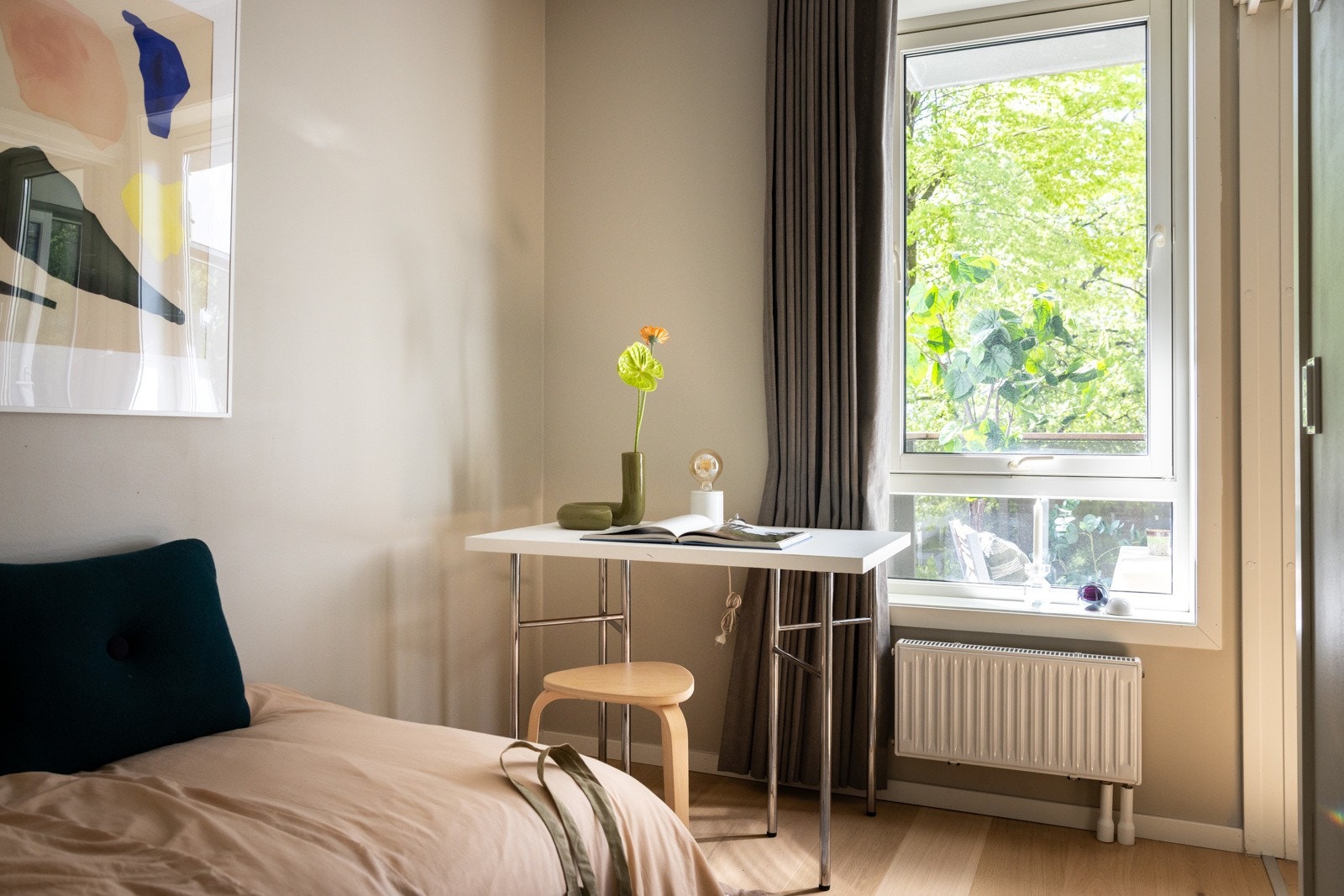 Rommet fungerer utmerket som for eksempel barnerom, gjesterom eller kontor. Galleribilde