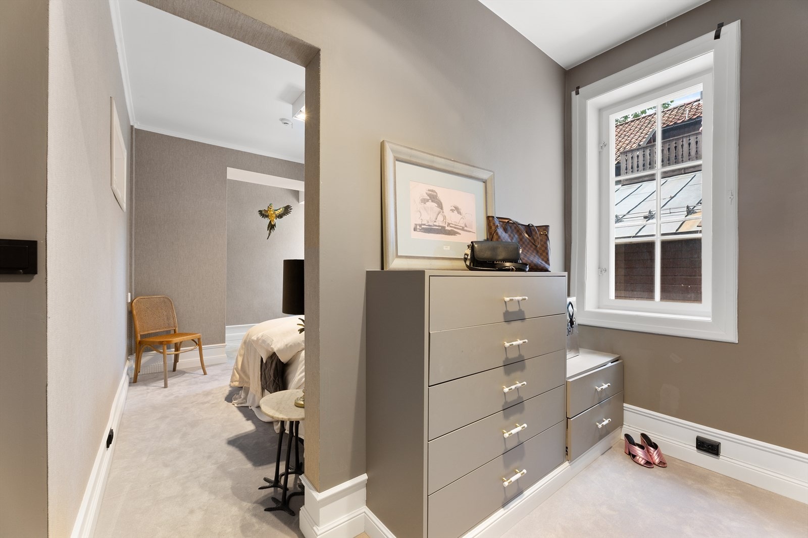 Walk-in garderobe Galleribilde