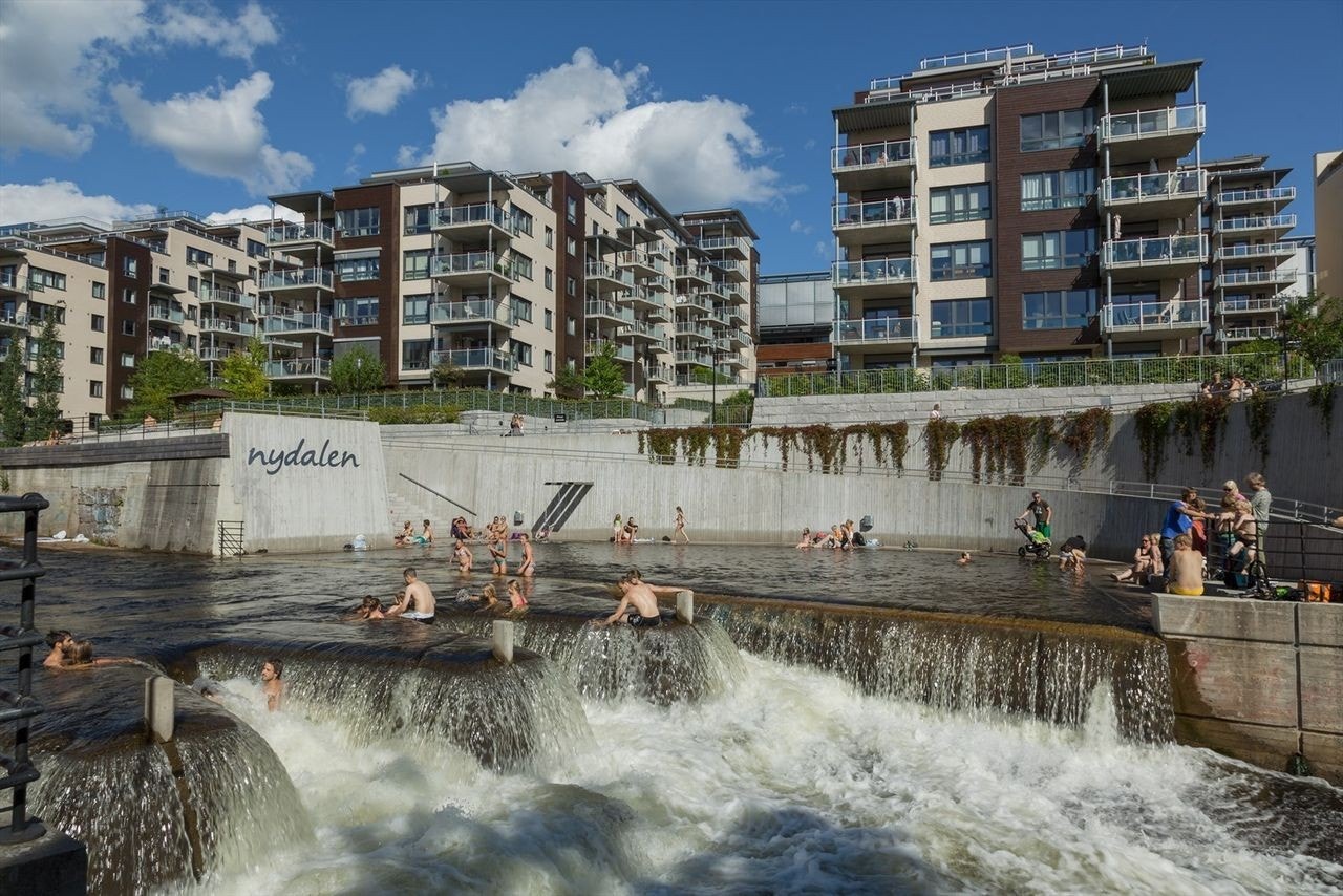 Nydalen/Akerselva kun få minutter unna boligen. Galleribilde