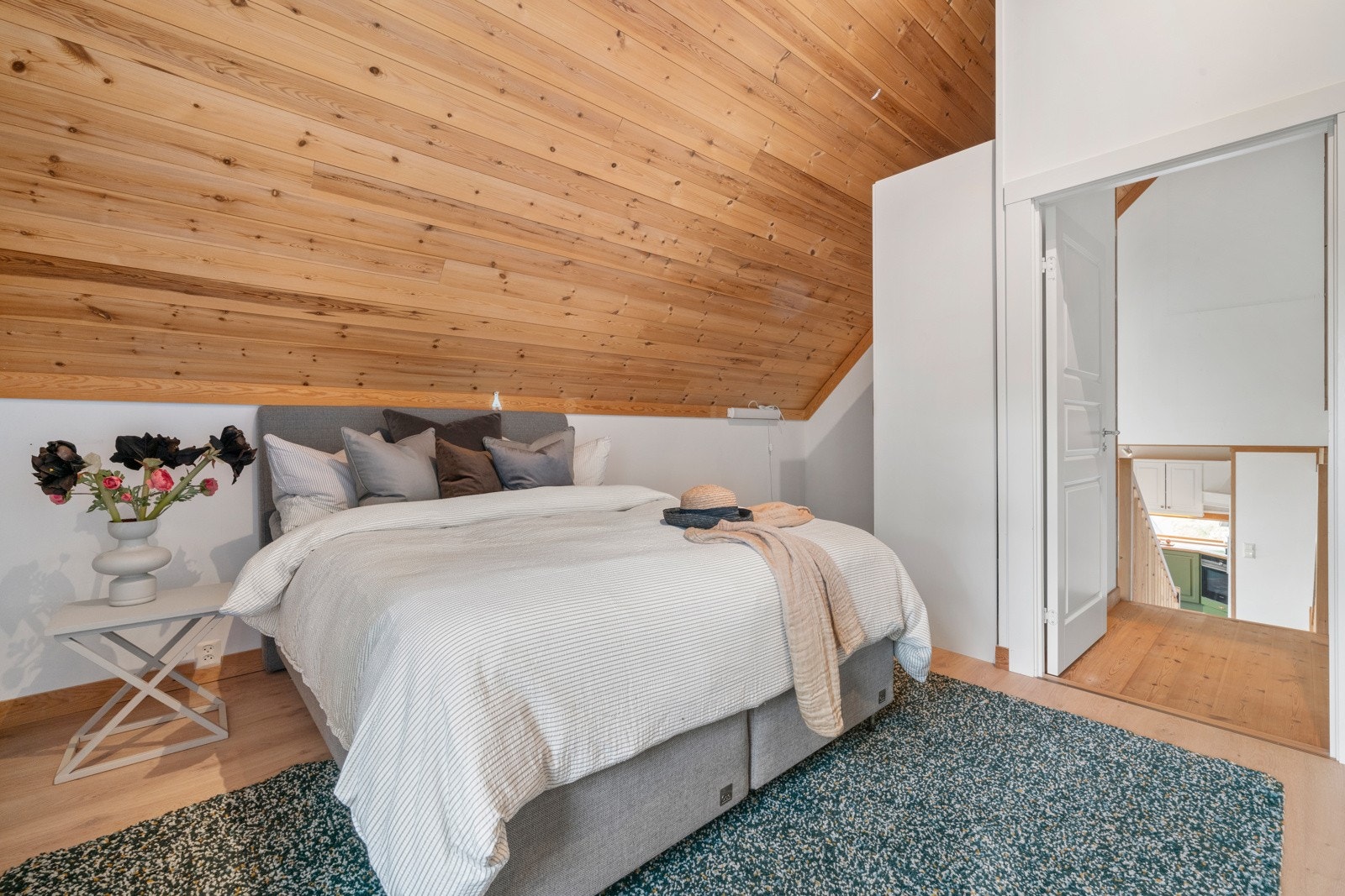 Boligens to øverste etasjer er absolutt å anse som luftige Galleribilde