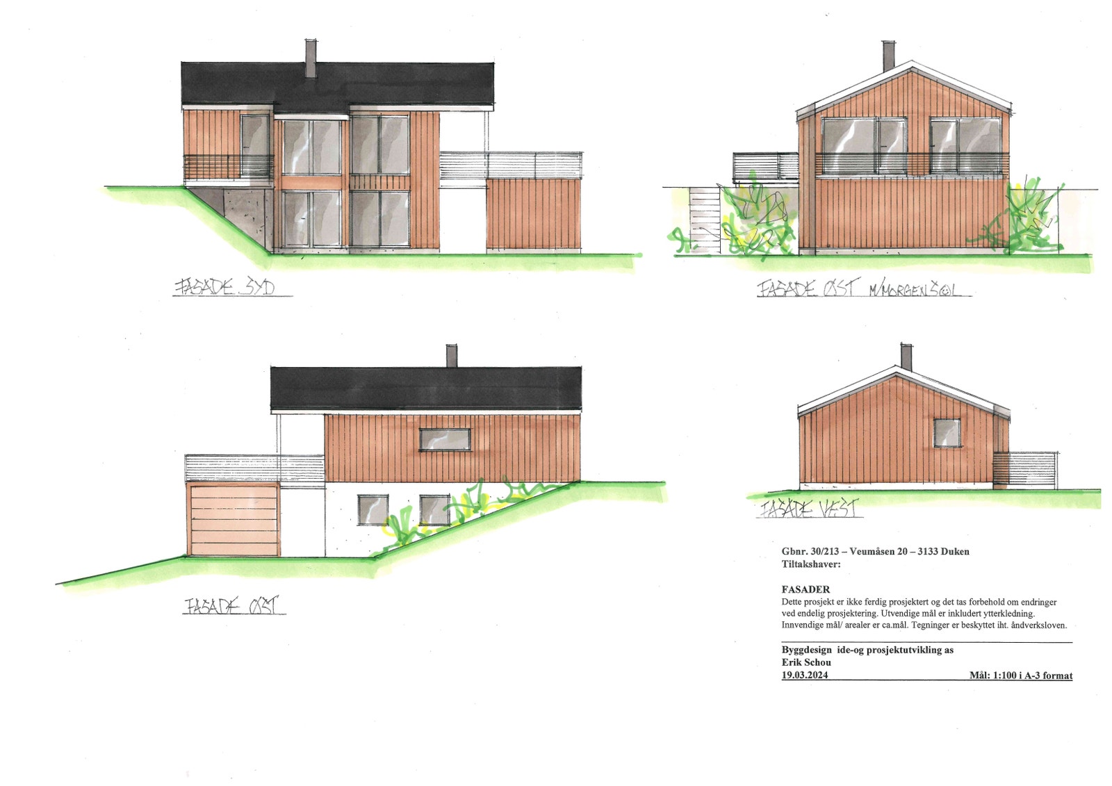 Veumåsen 20 - Tomt Vest
Arkitekttegnet enebolig med stor terrasse og garasje
BE OM TILBUD ! - Tlf. 908 53 961 - dagtid / kveld/ helger Galleribilde