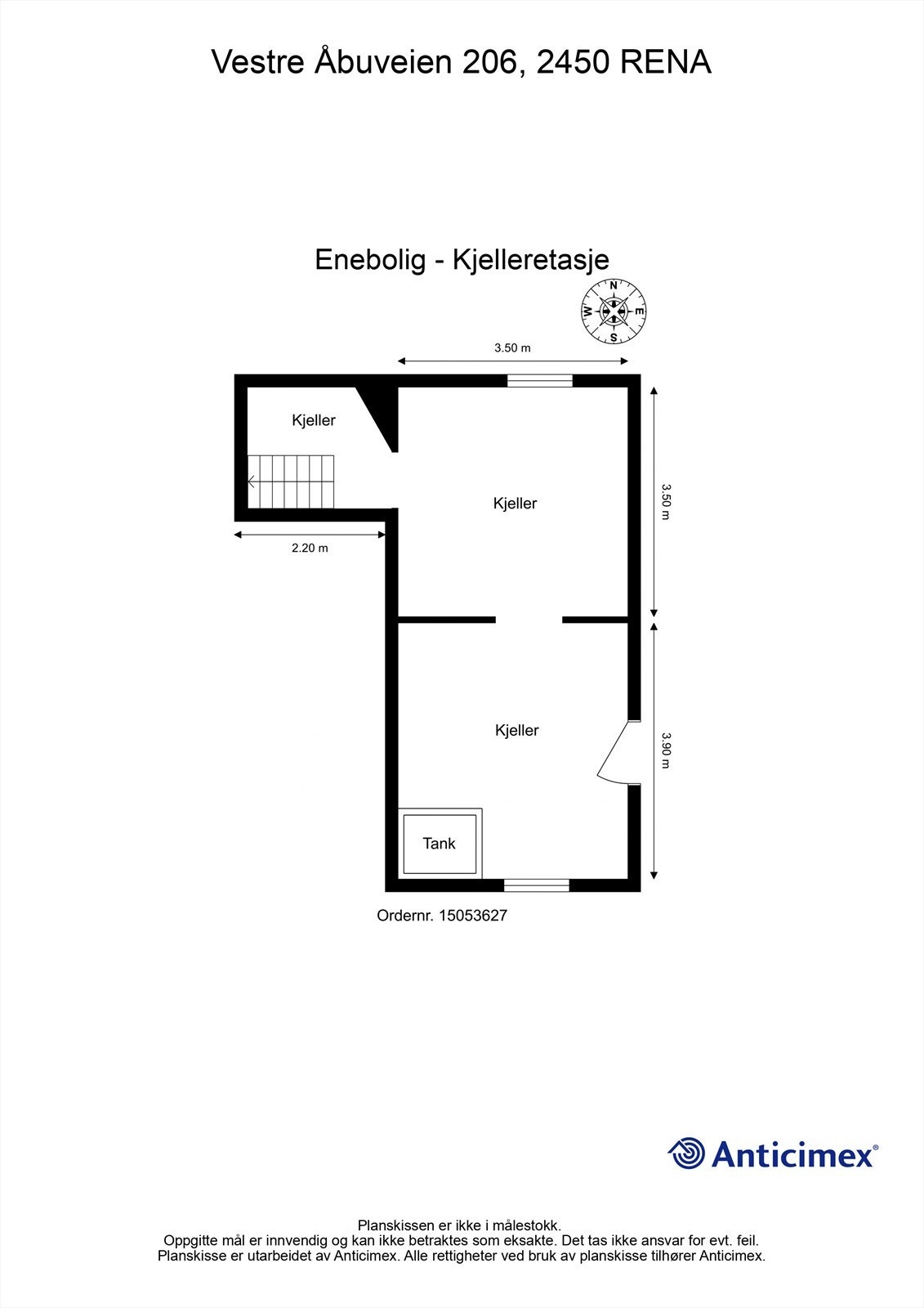 plantegning kjeller Galleribilde