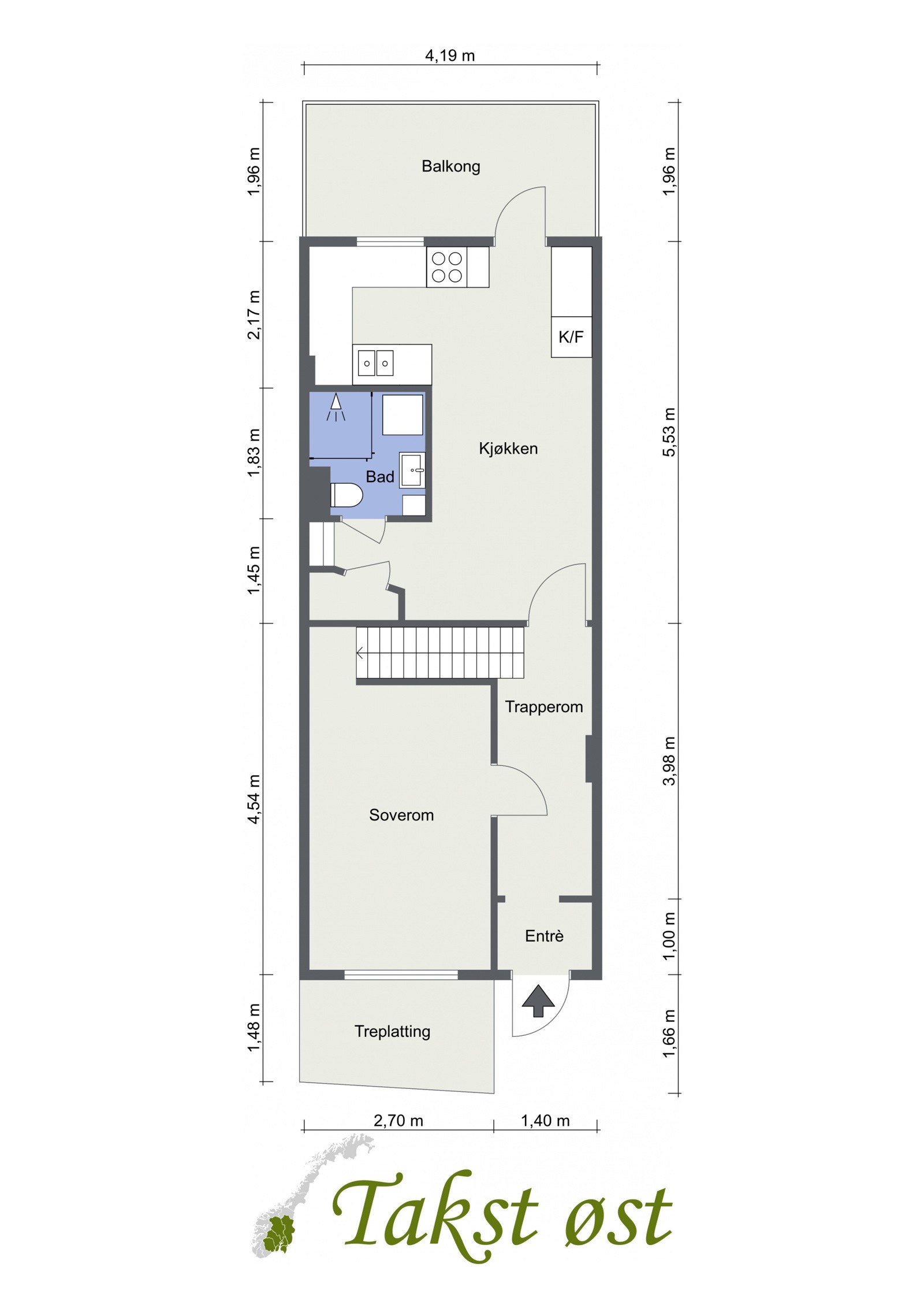 Plantegning 1.etasje. Galleribilde