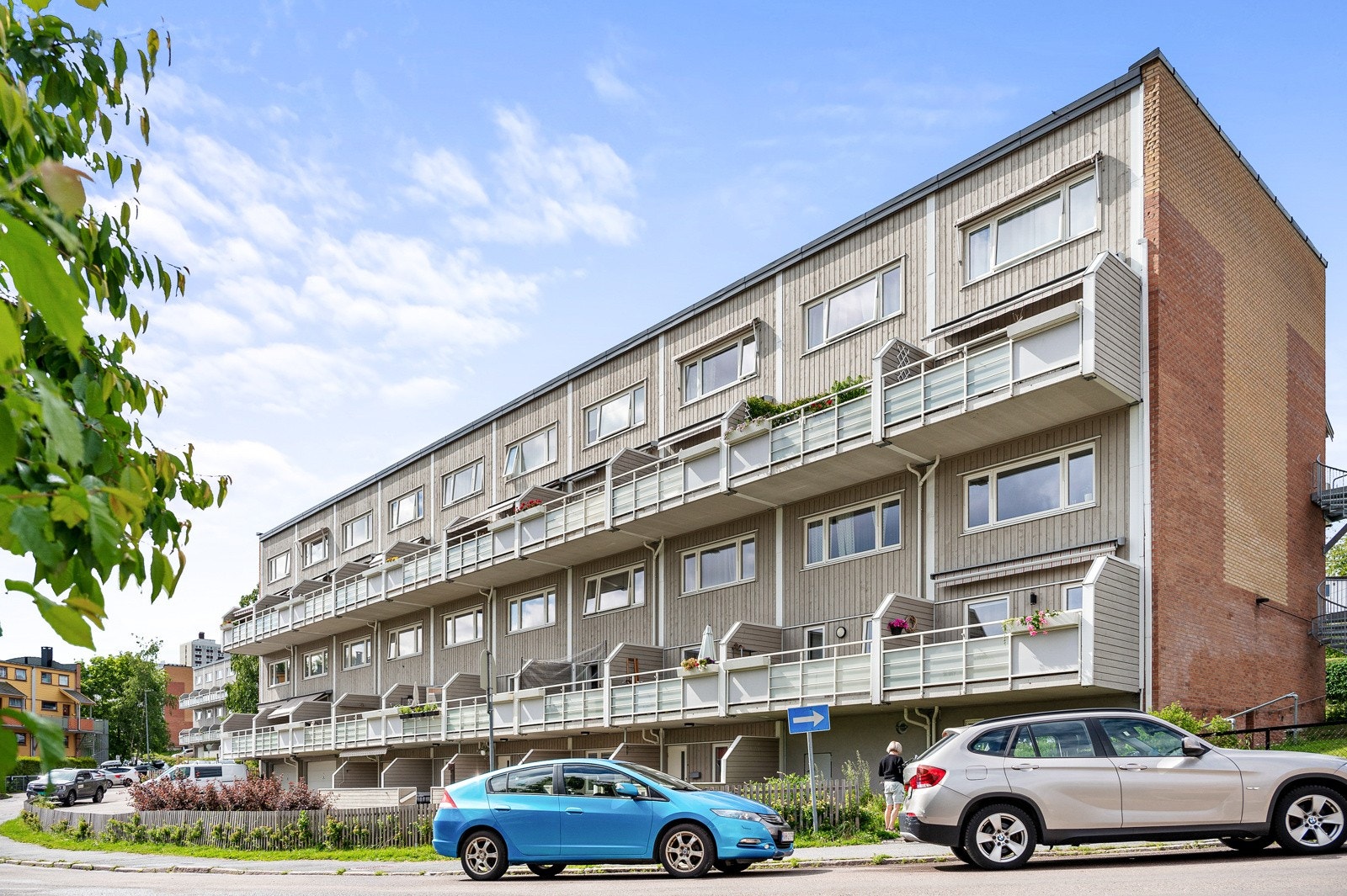 Fasadene ble rehabilitert i 2012/2013. Galleribilde