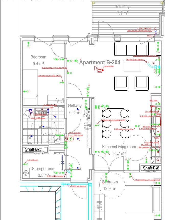Plantegning fra utbygger. Avvik kan forekomme. Galleribilde
