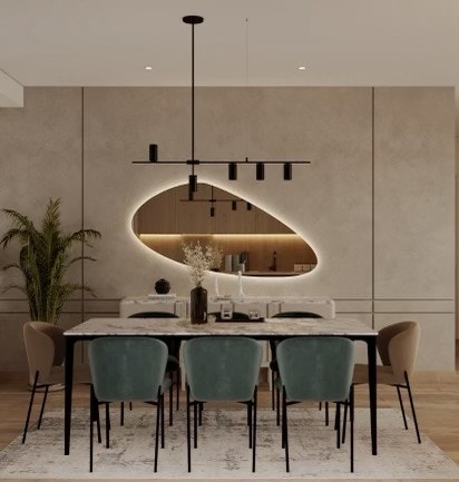 Digital moblering. Illustrasjon. Avvik kan forekomme. Galleribilde