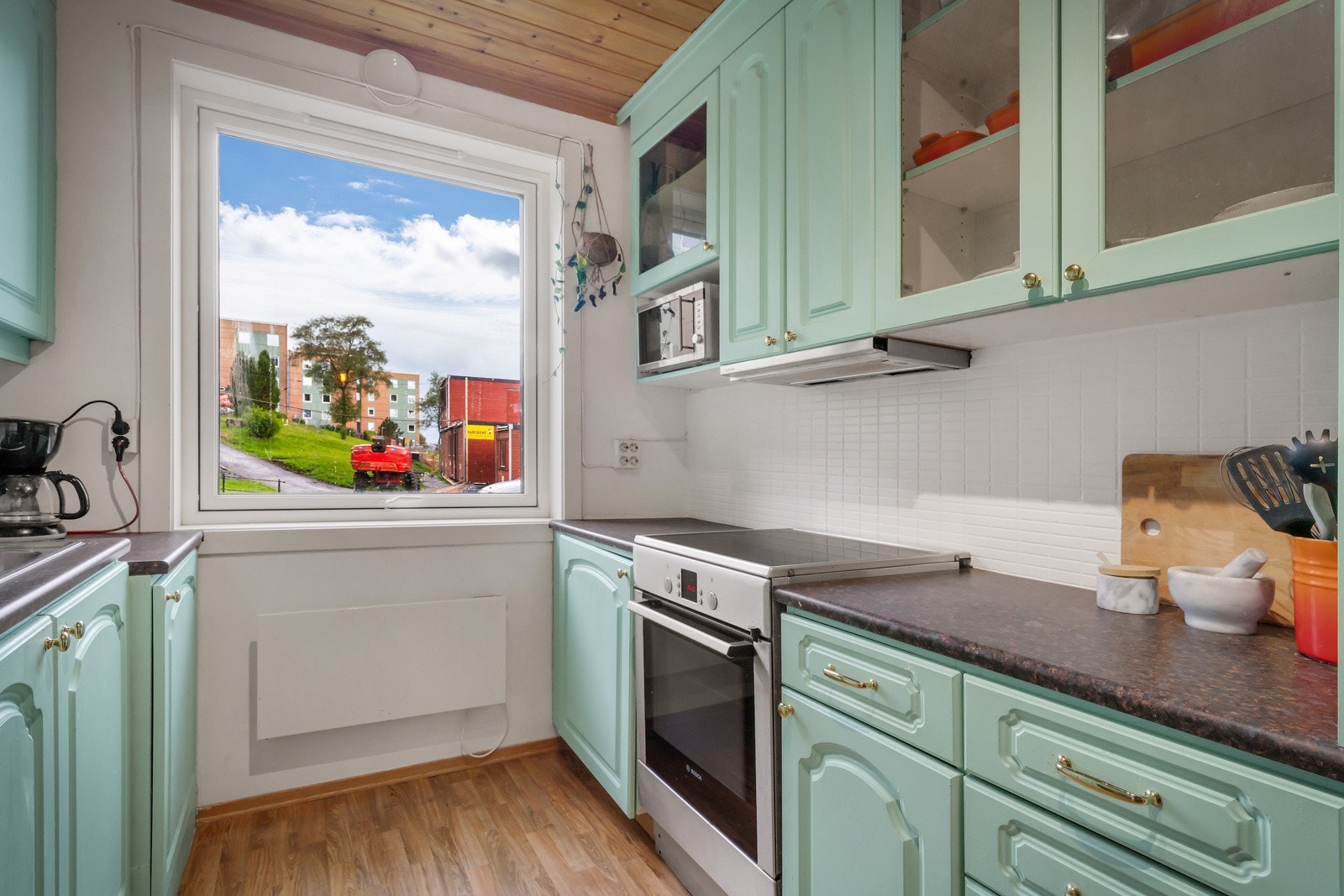 Rommet er målt til 12,2 kvm Galleribilde