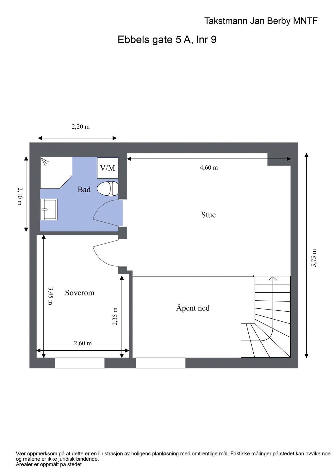 Plantegning - hems Galleribilde