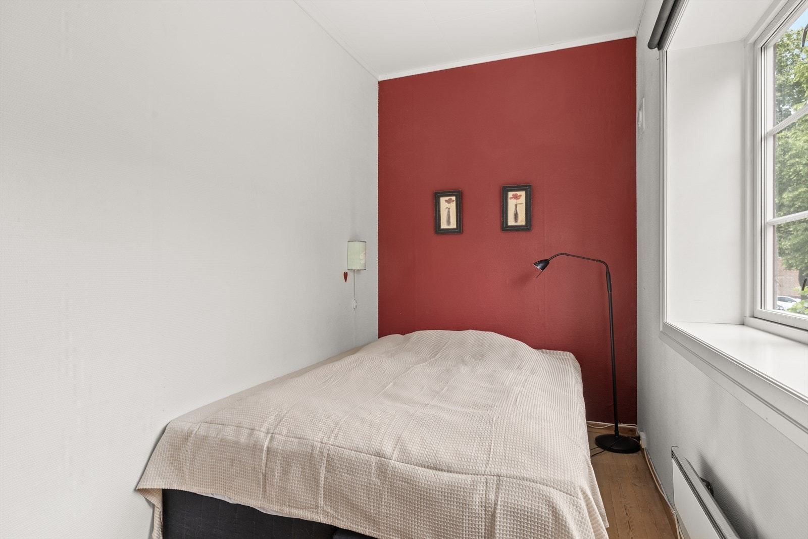 Rommet kan enkelt males om til ønskede farger. Galleribilde