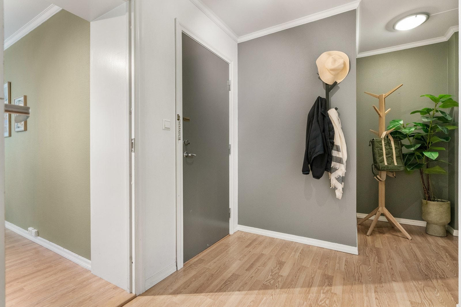 - Entréen er på 7,3 m² - Galleribilde