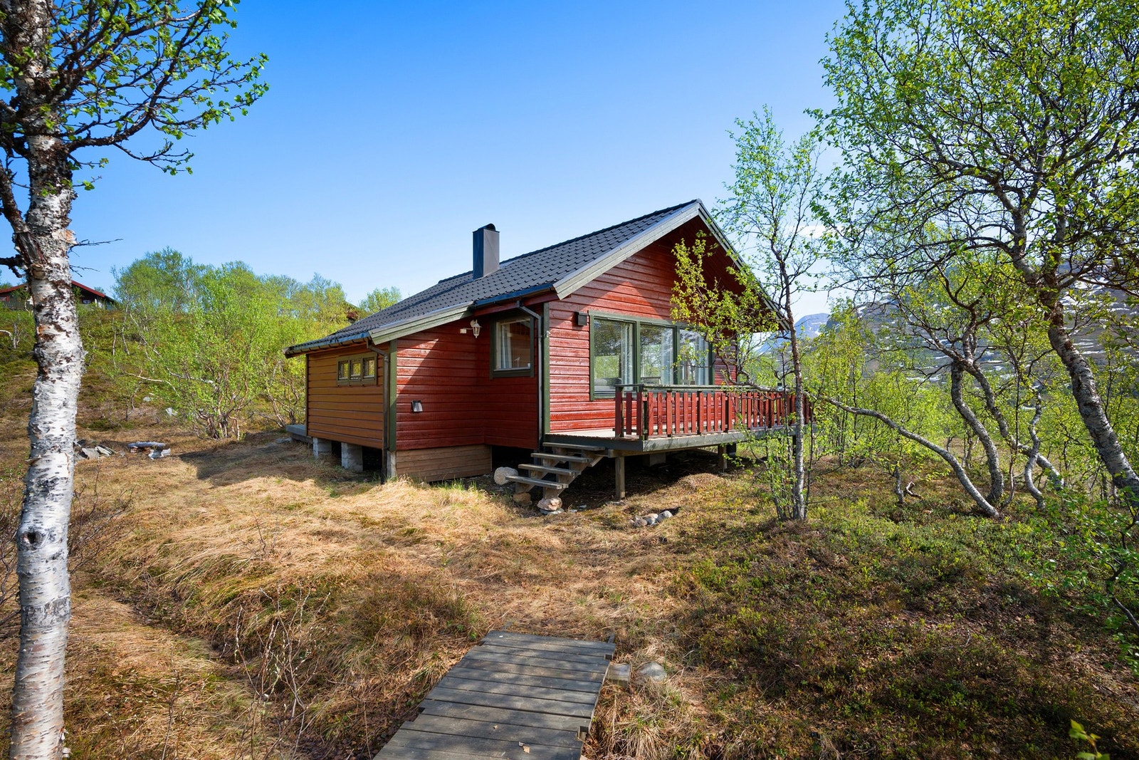 Velkommen til Øse og denne koselige fritidseiendommen! Galleribilde