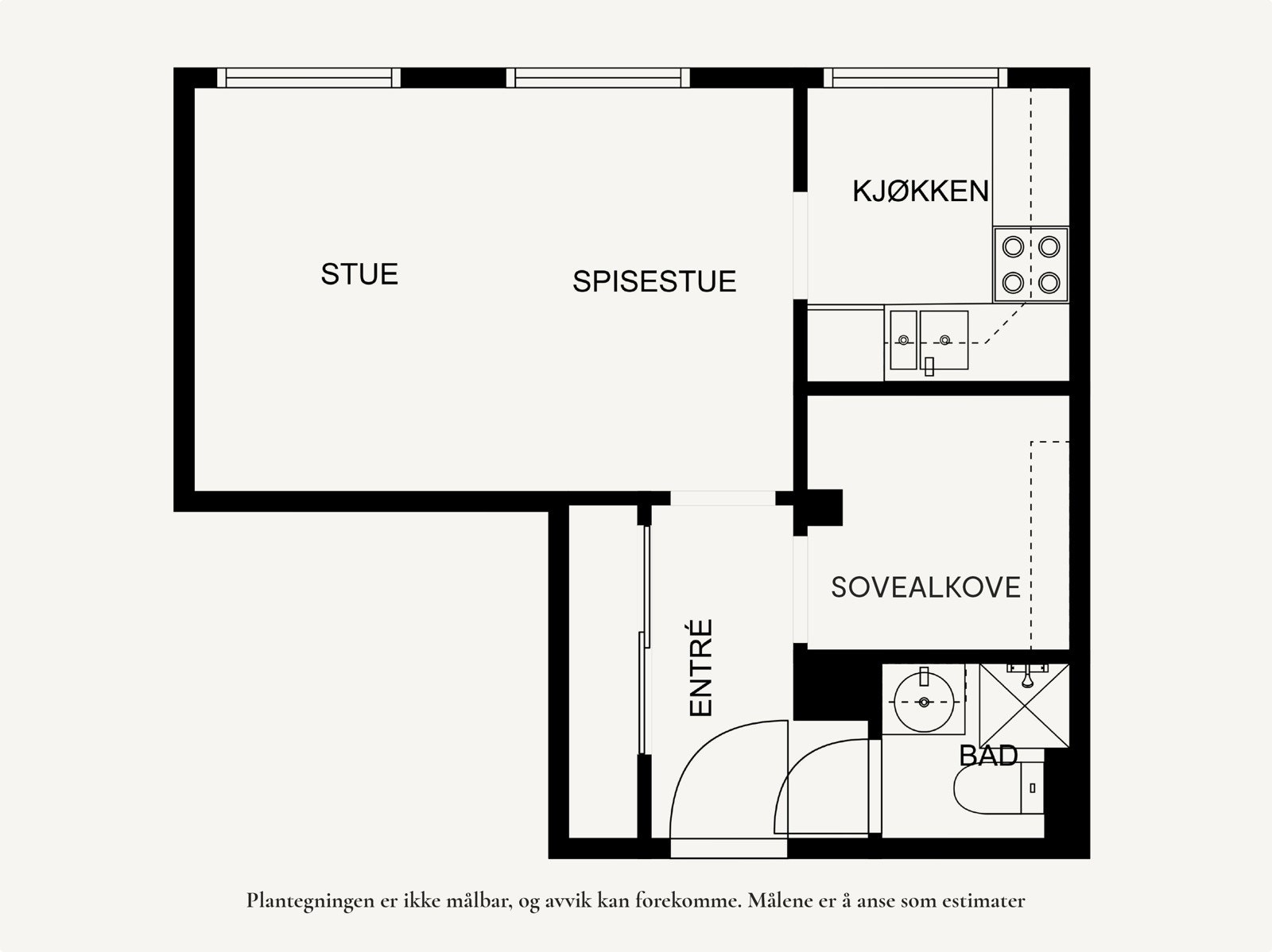 Plantegning 2.etasje Galleribilde