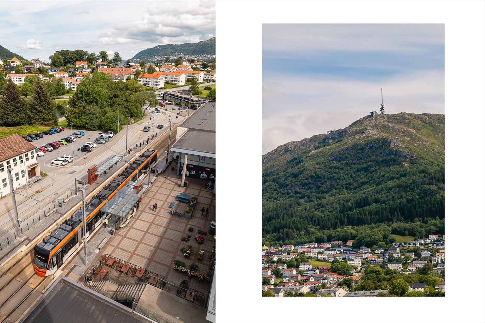 Lurer du på når neste bybane går? Det kan du faktisk sjekke fra stuevinduet, med hjelp av litt zoom ;) Galleribilde