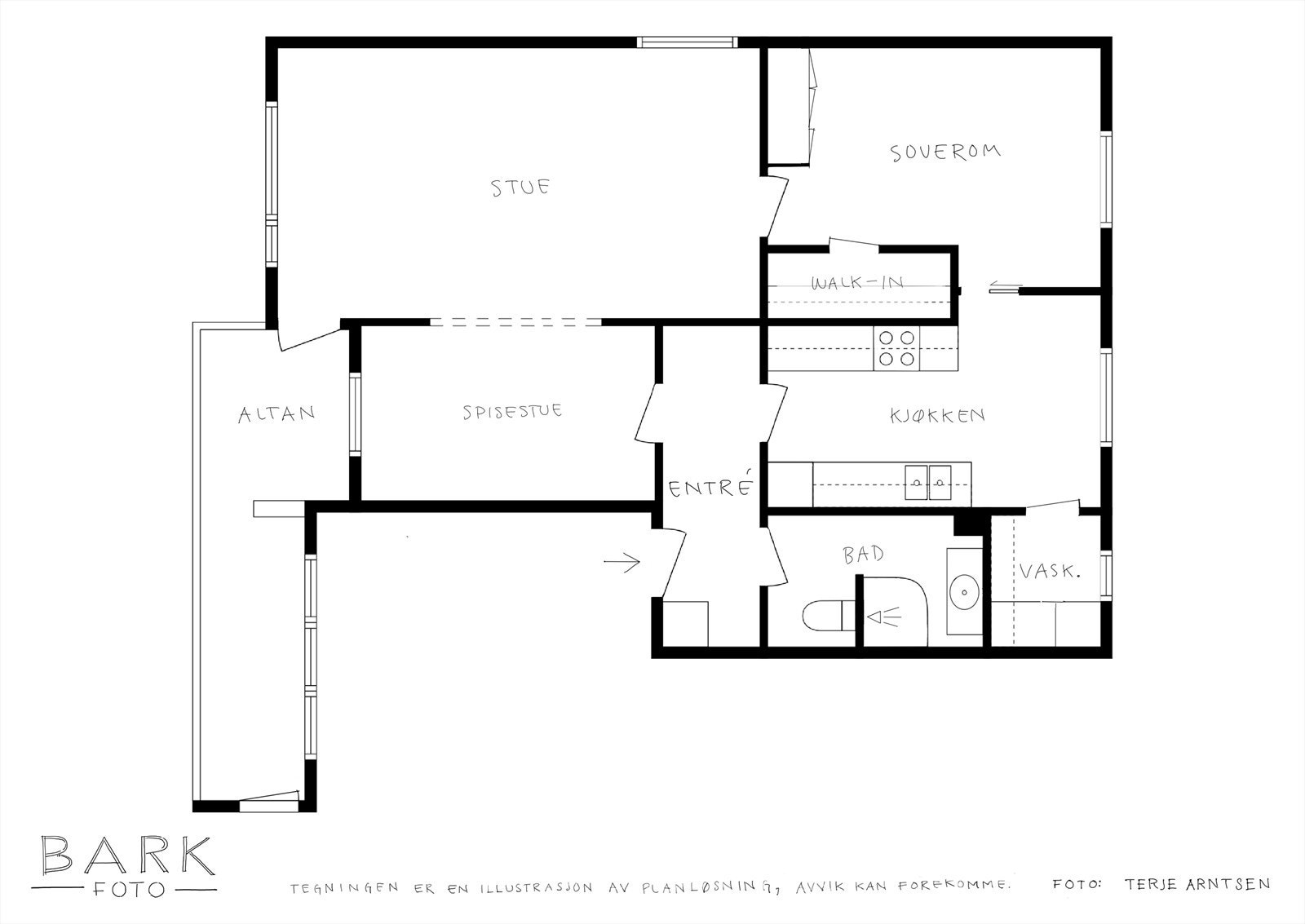 W | Dagens planløsning Galleribilde