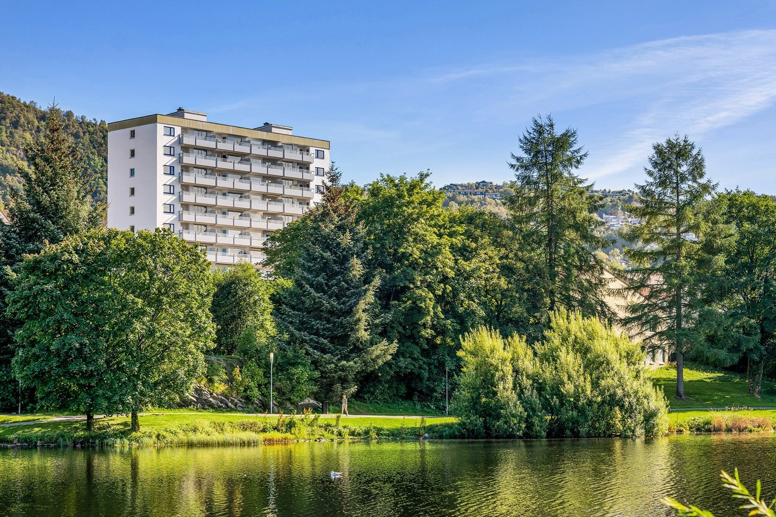 Vakre Tveitevannet befinner seg like utenfor ytterdøren din. Galleribilde