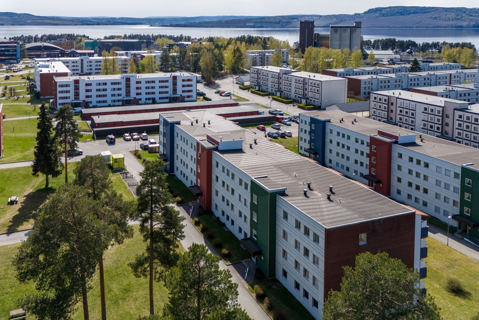 Dronefoto Galleribilde