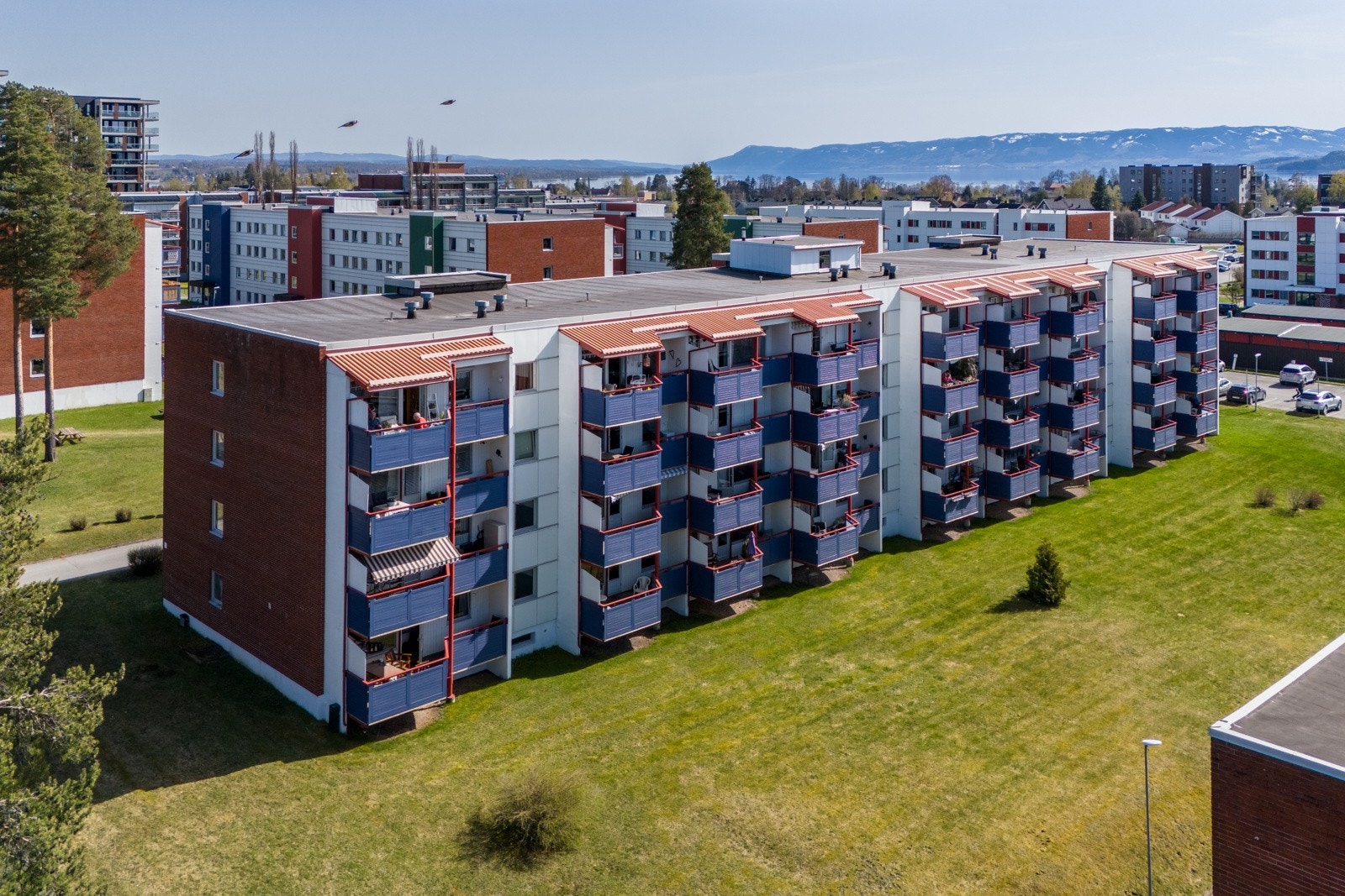 Dronefoto Galleribilde