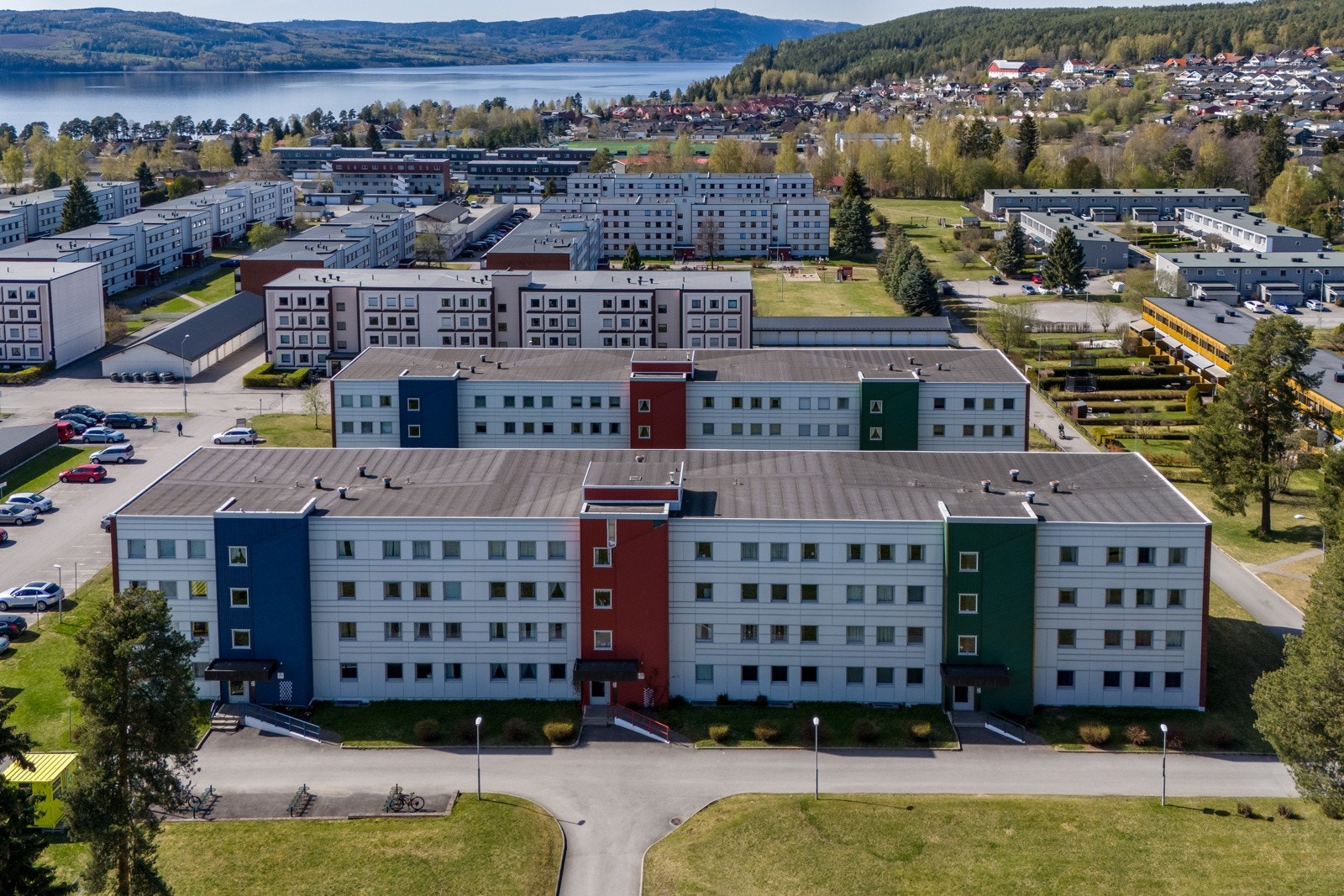 Dronefoto Galleribilde
