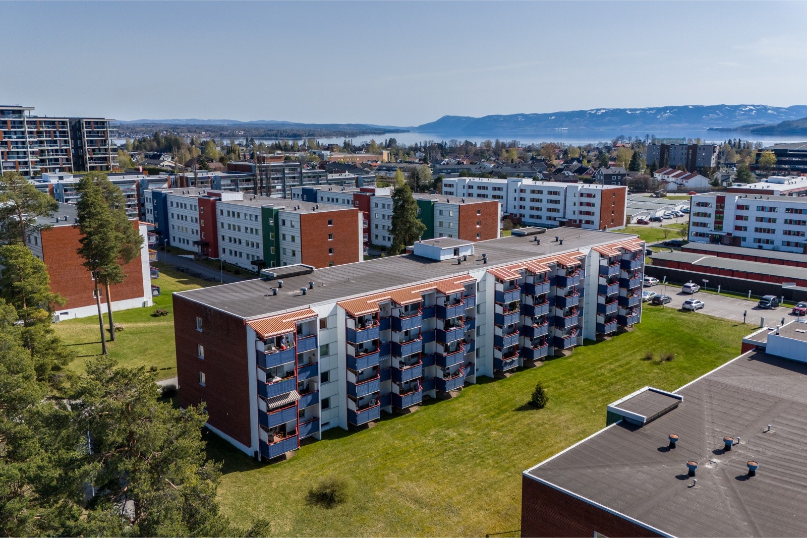 Dronefoto Galleribilde