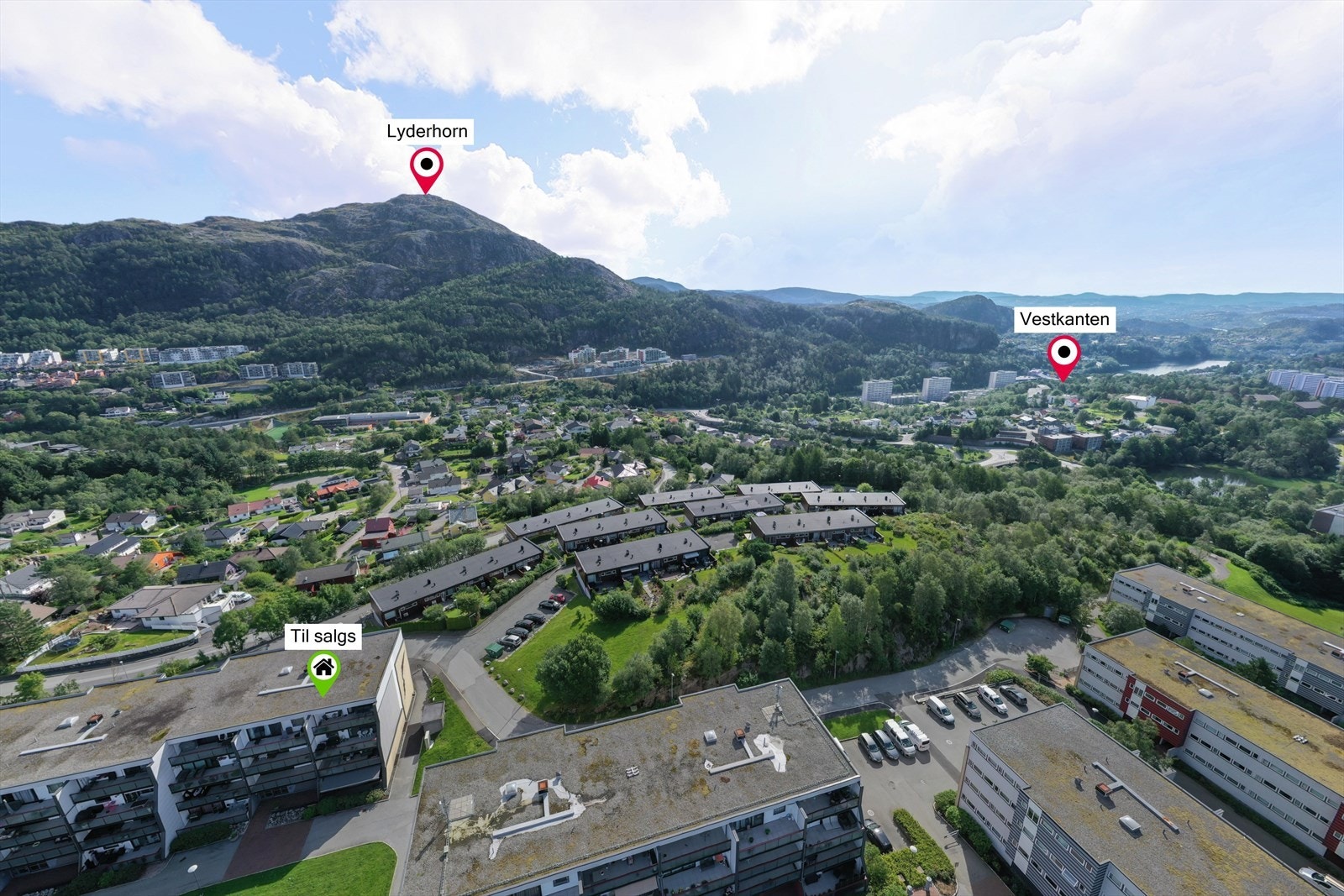 Område og beliggenhet. Galleribilde