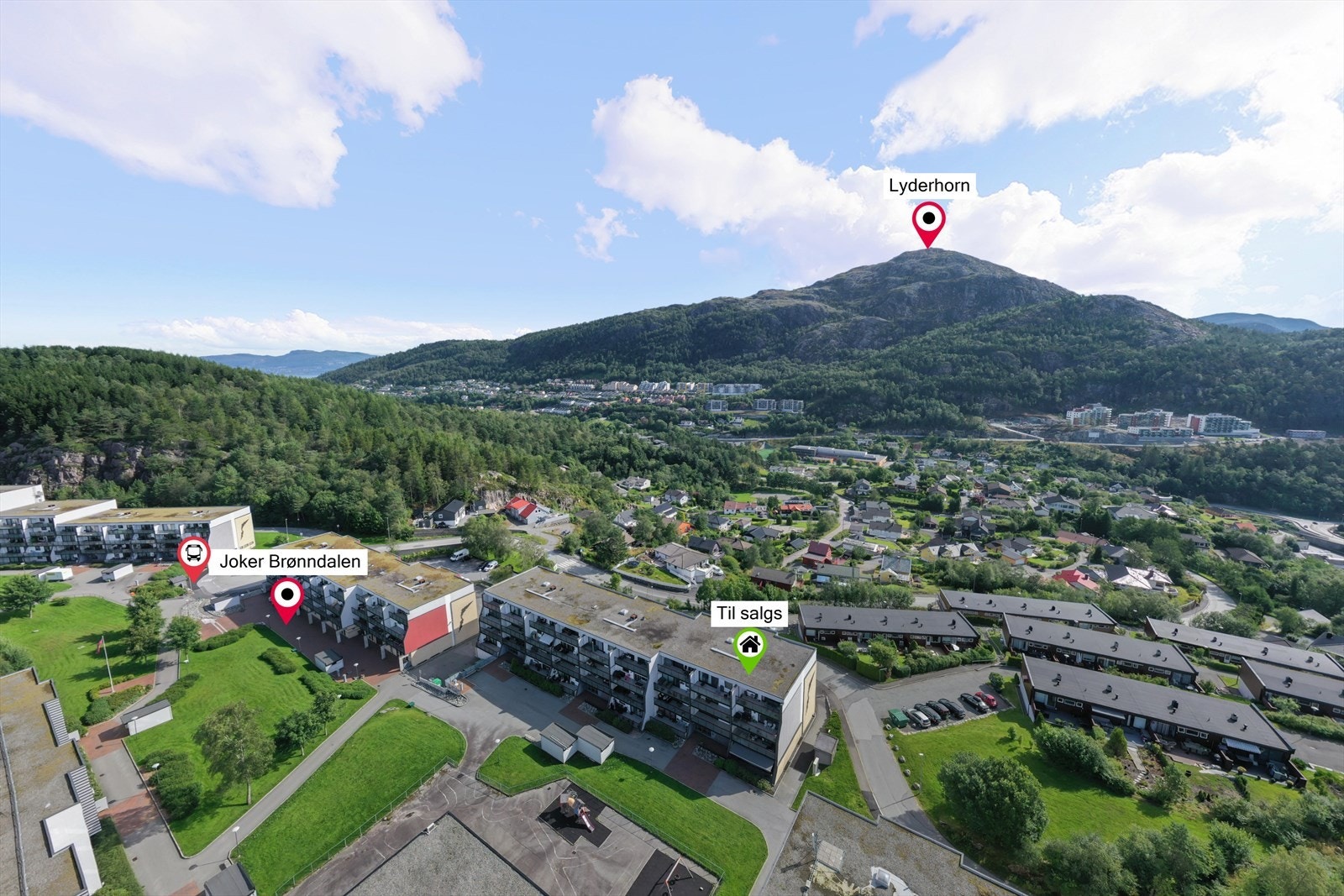 Område og beliggenhet. Galleribilde