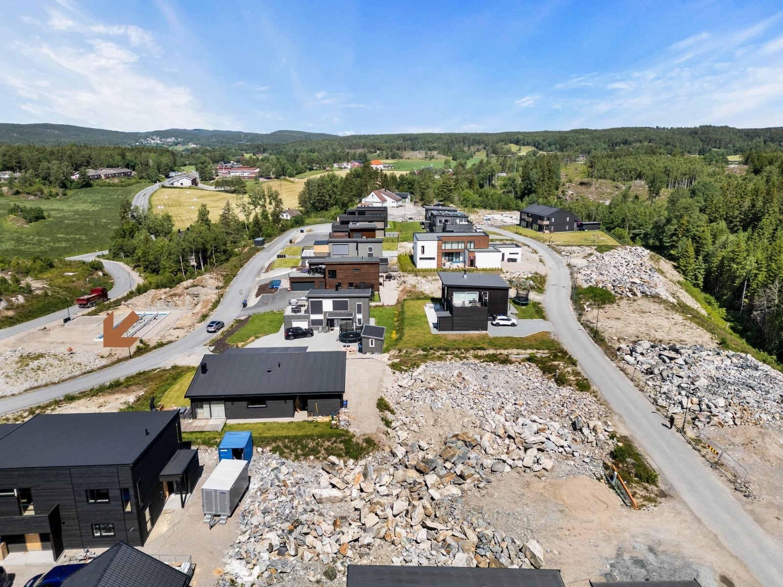 Tomten er på 808 kvm Galleribilde