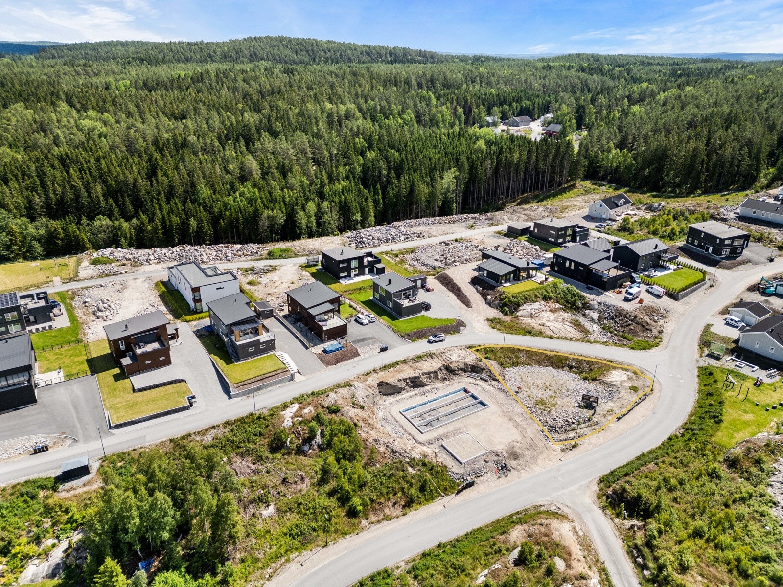 Det er veldig fine turområder rundt eiendommen Galleribilde