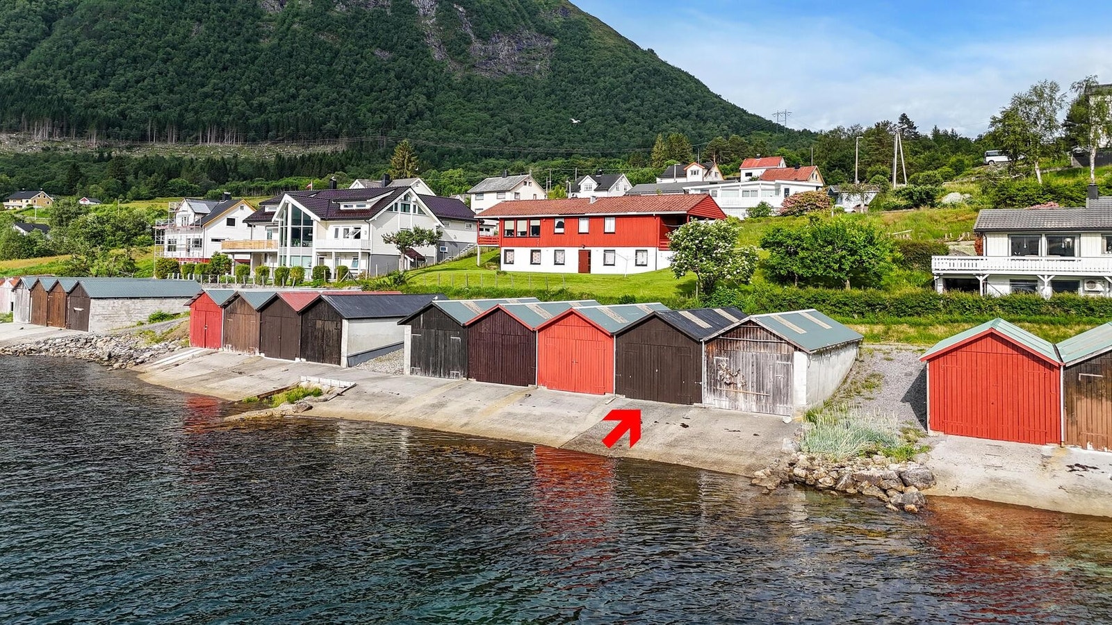 Naustet har naustrom på ca. 31 kvm Galleribilde